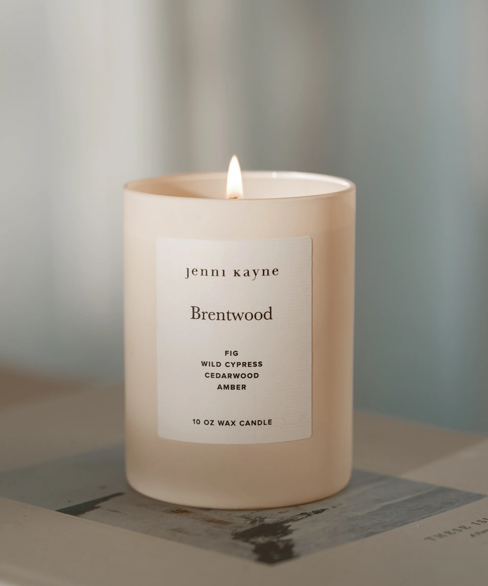 Brentwood Glass Candle - Image 2