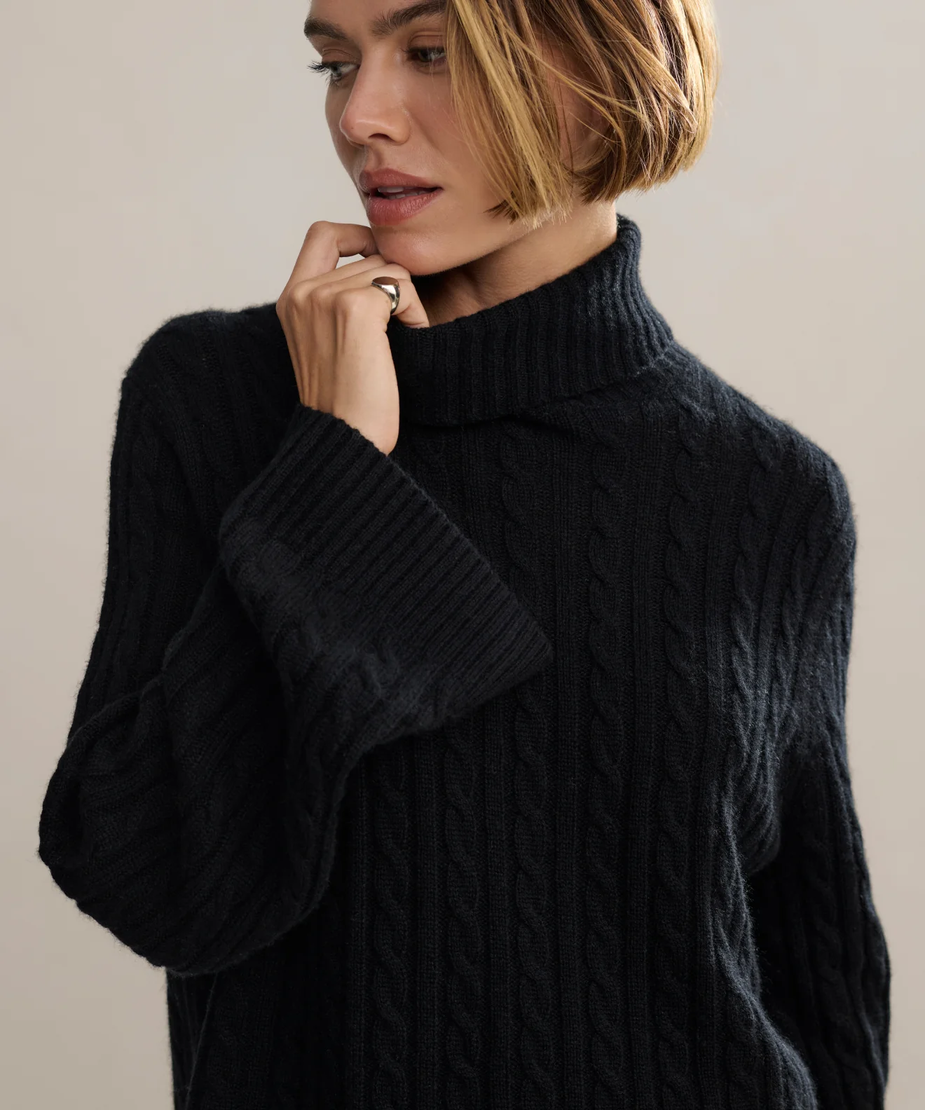 Cable Nell Turtleneck - Image 3