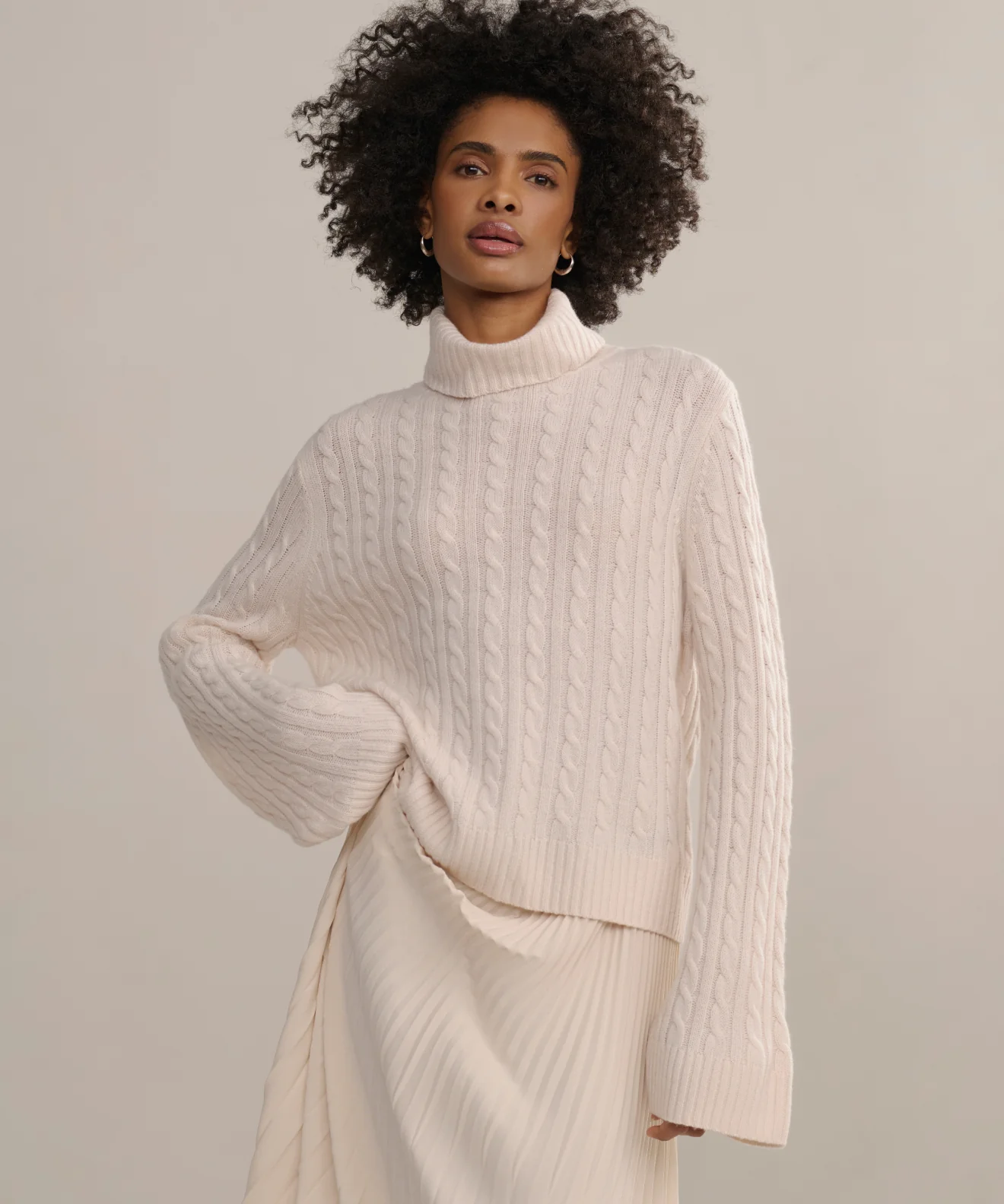 Cable Nell Turtleneck - Image 2