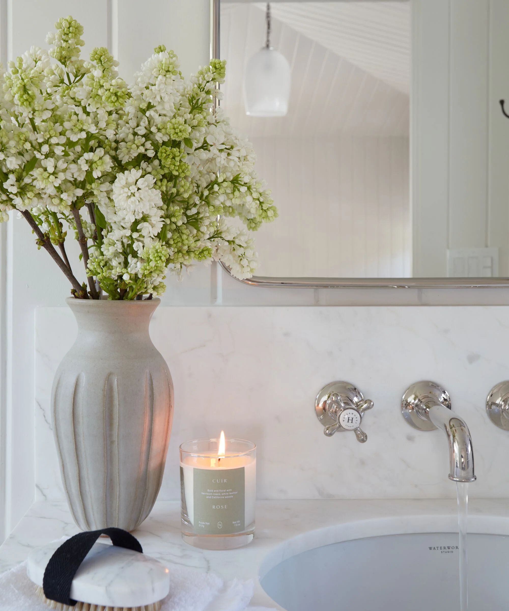 Cuir Rose Candle - Image 3