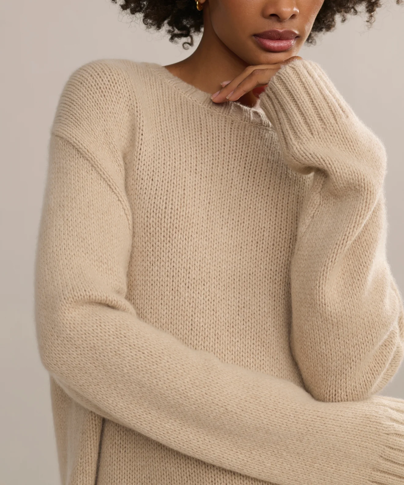 Cashmere Amelia Crewneck - Image 2