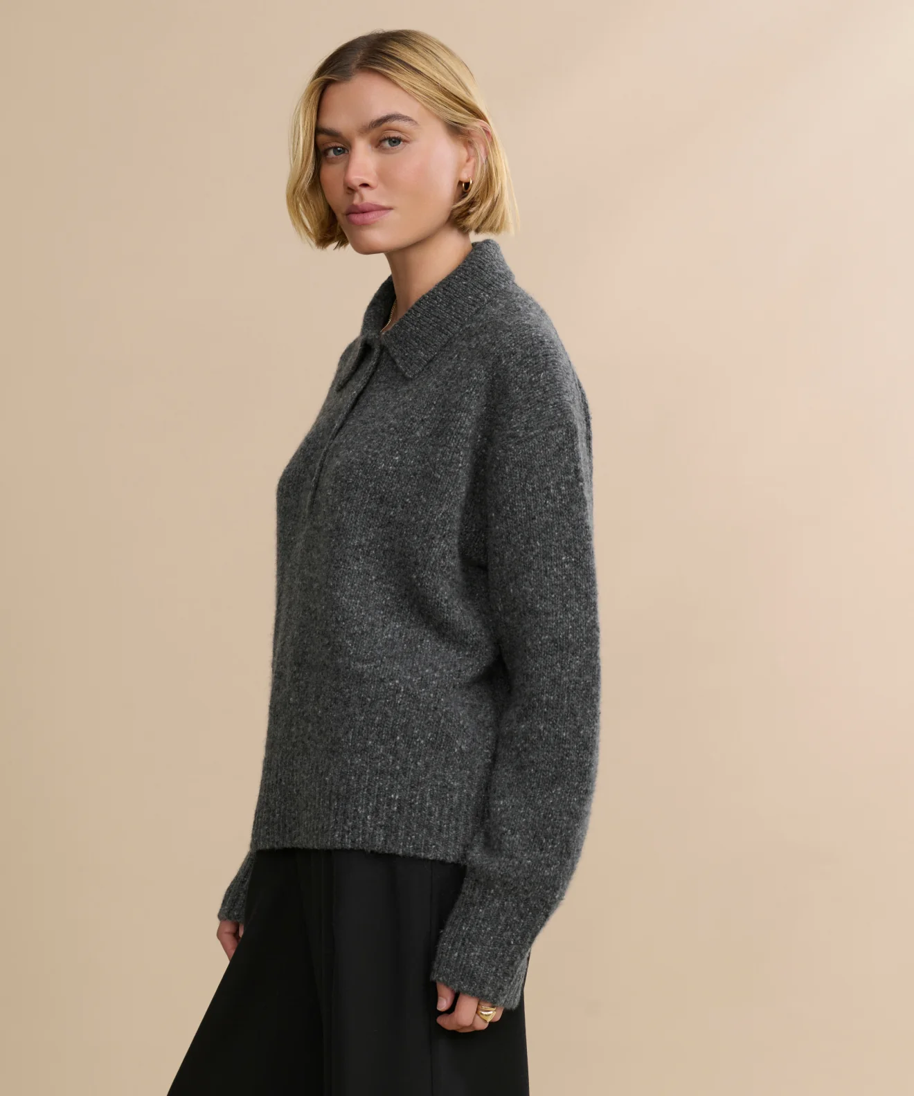 Cashmere Burke Polo - Image 4