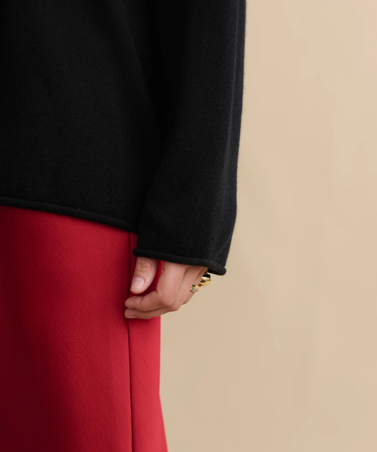 Cashmere Chandler Long-Sleeve Tee - Image 3