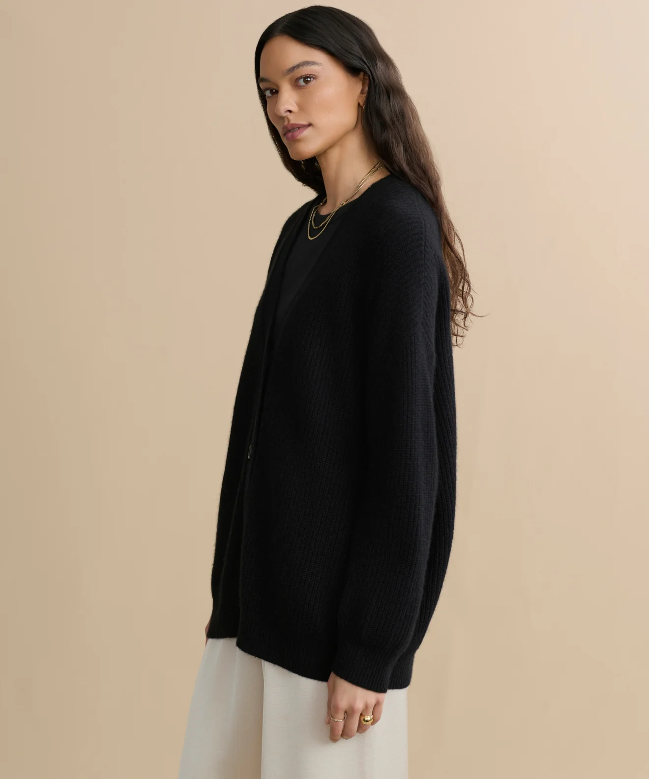 Cashmere Cocoon Cardigan - Image 3