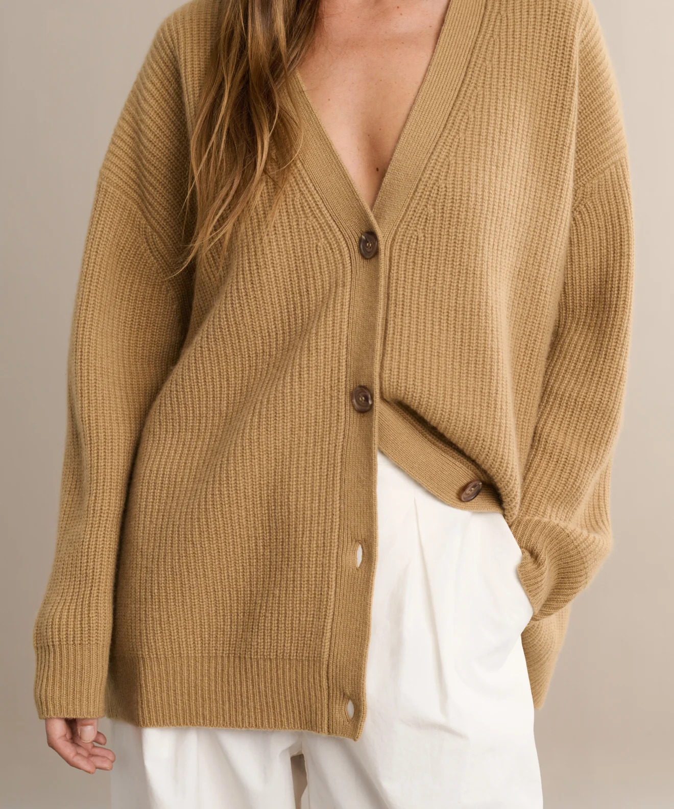 Cashmere Cocoon Cardigan - Image 2