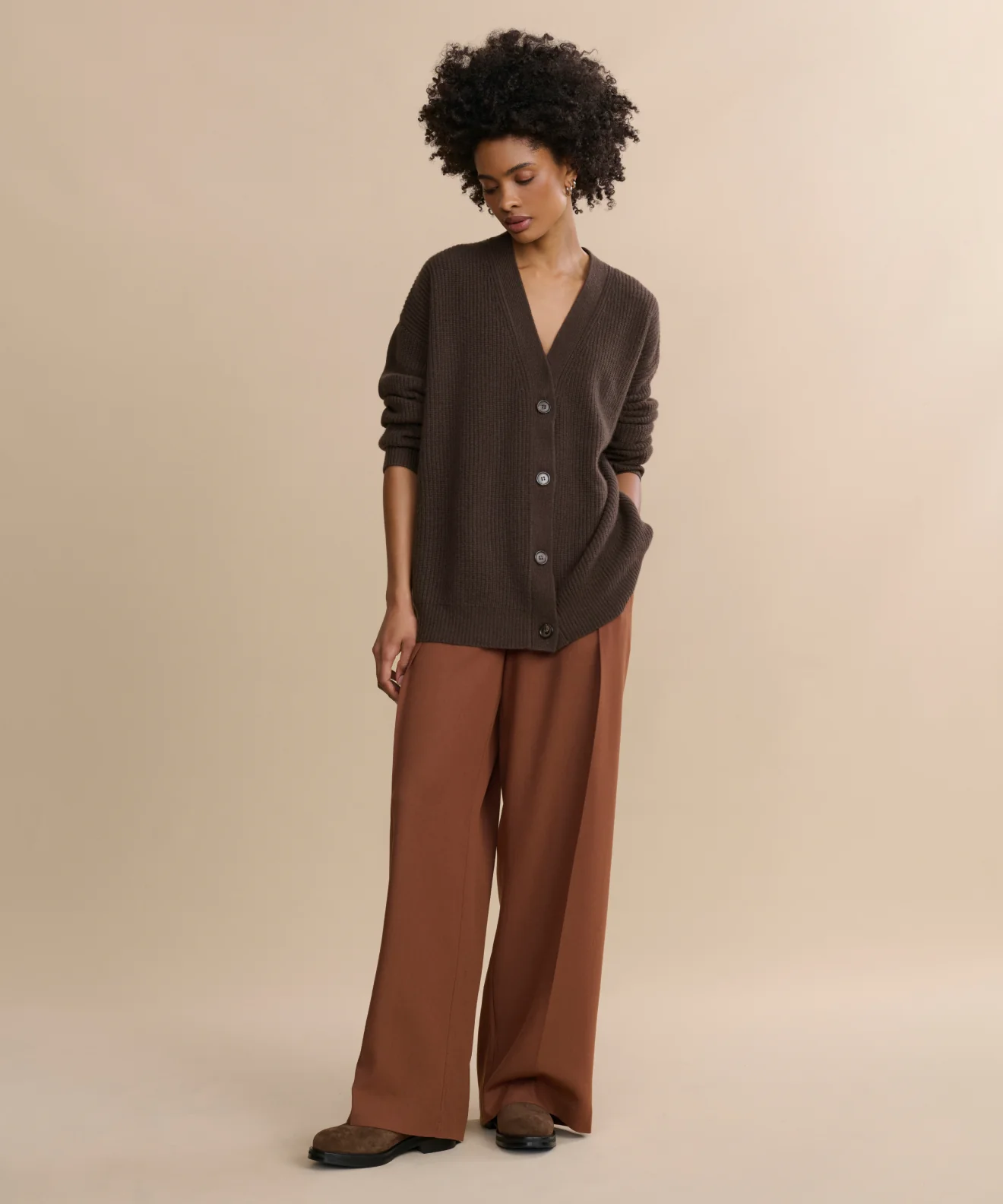 Cashmere Cocoon Cardigan - Image 3