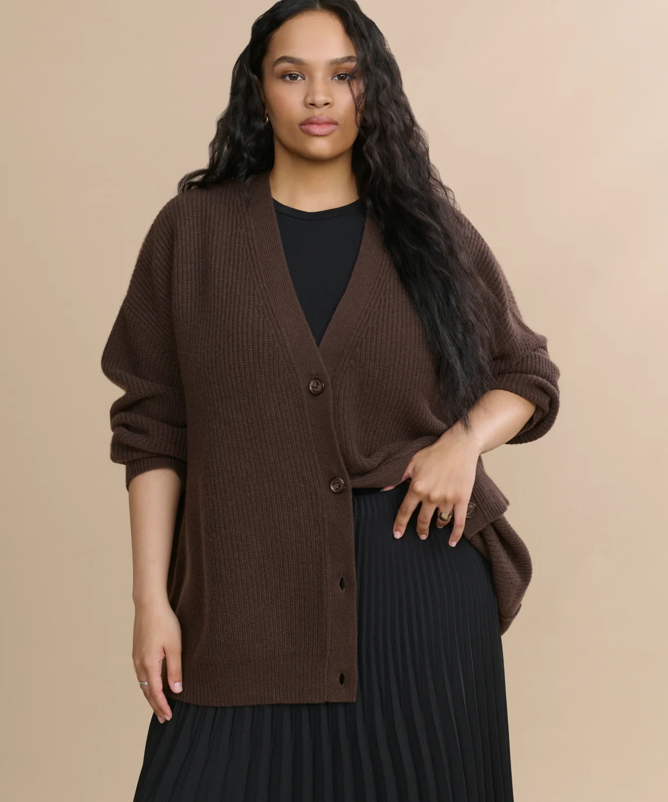 Cashmere Cocoon Cardigan - Image 6