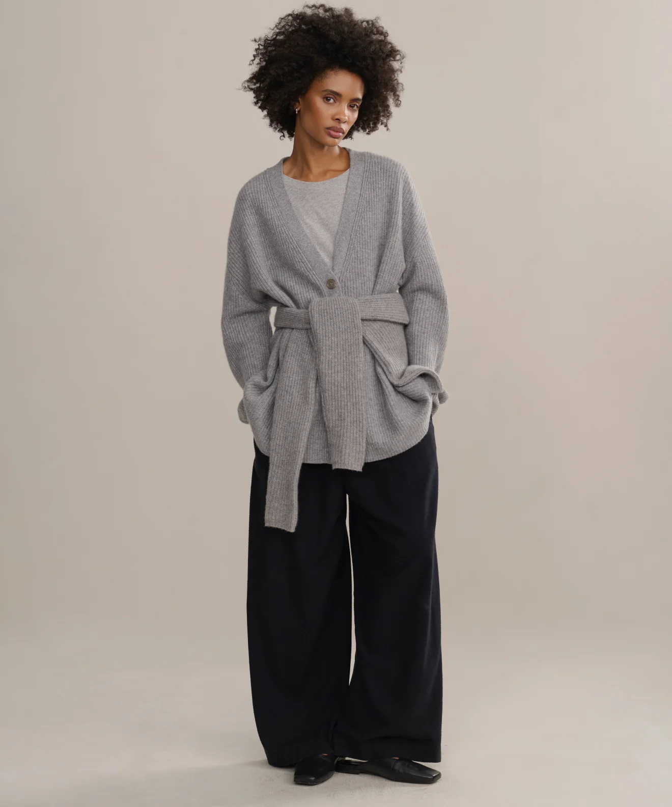 Cashmere Cocoon Cardigan - Image 3