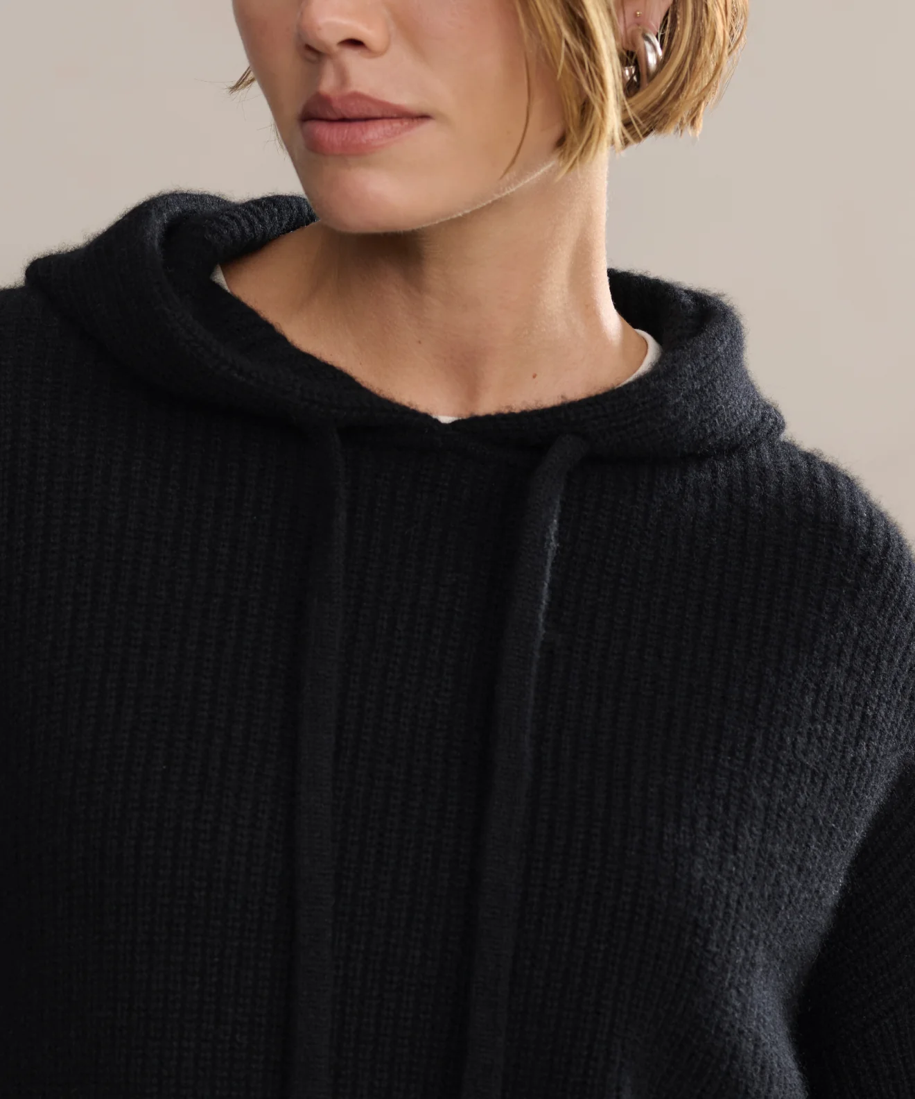 Cashmere Fisherman Hoodie - Image 4