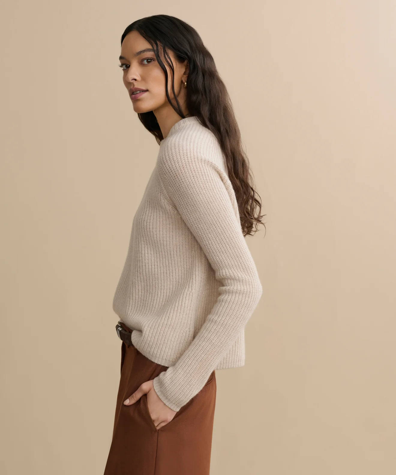 Cashmere Fisherman Sweater - Image 3