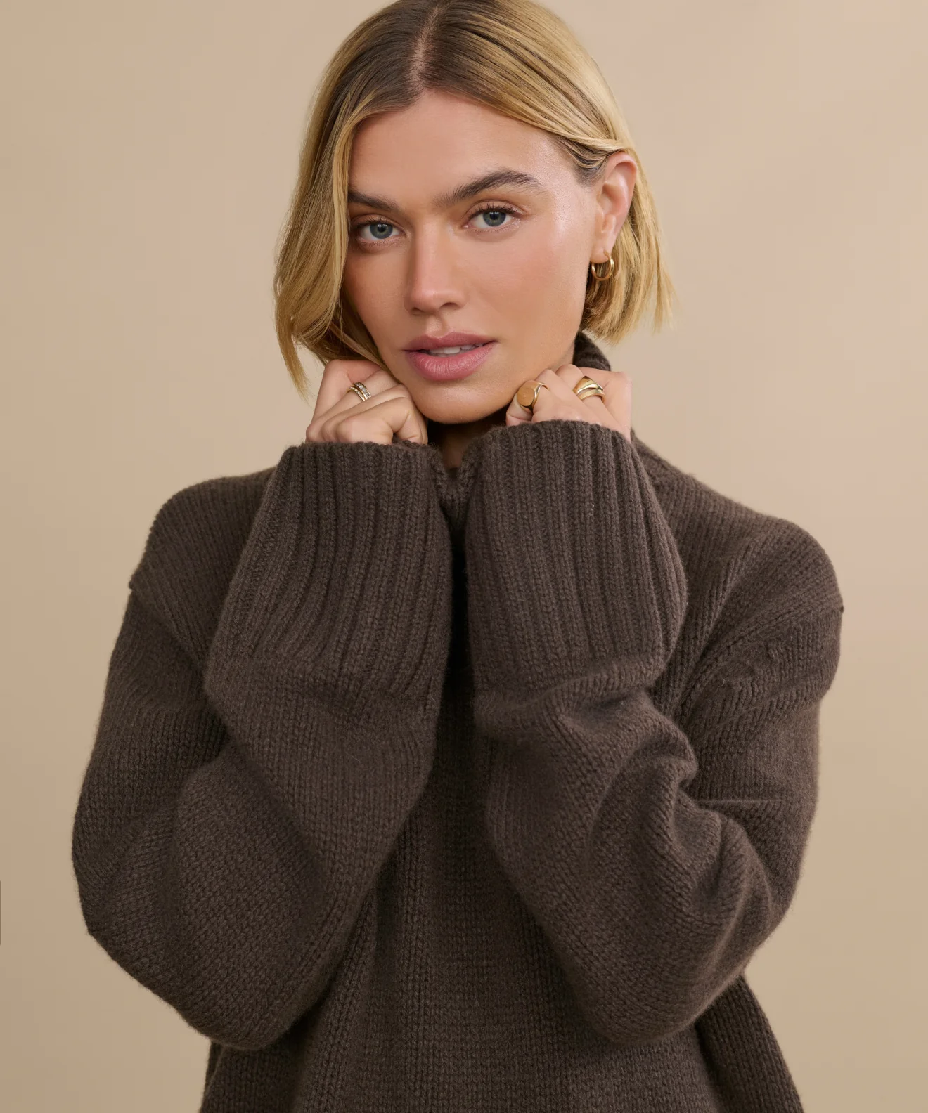 Cashmere Jet Turtleneck - Image 2