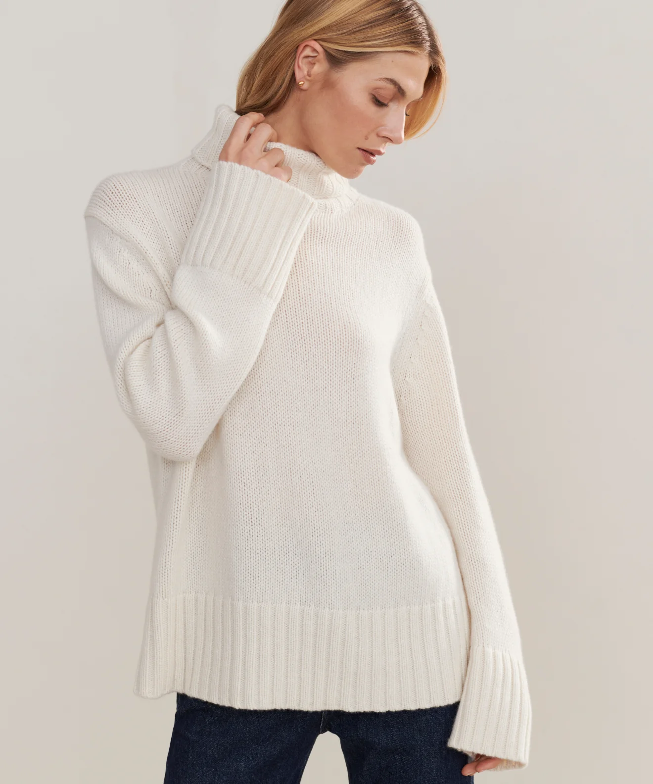 Cashmere Jet Turtleneck - Image 2