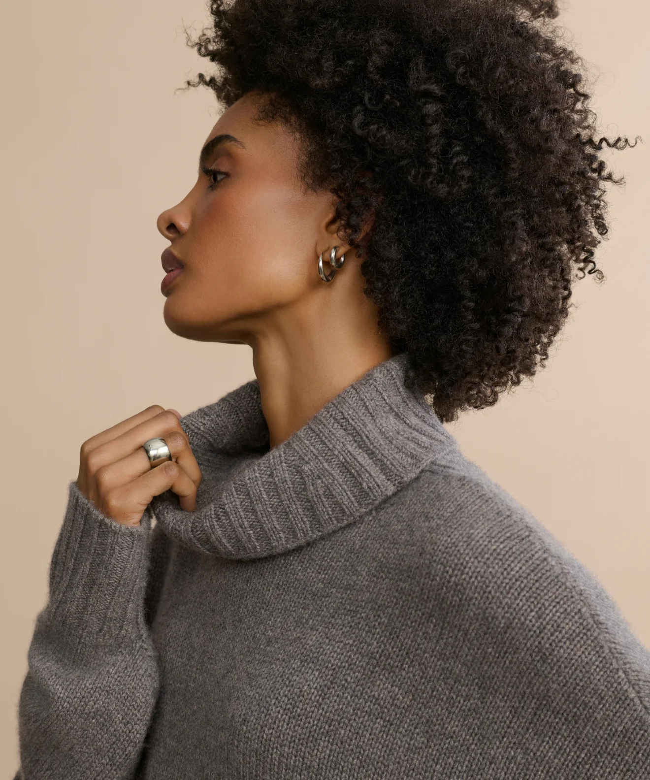 Cashmere Porter Turtleneck - Image 2