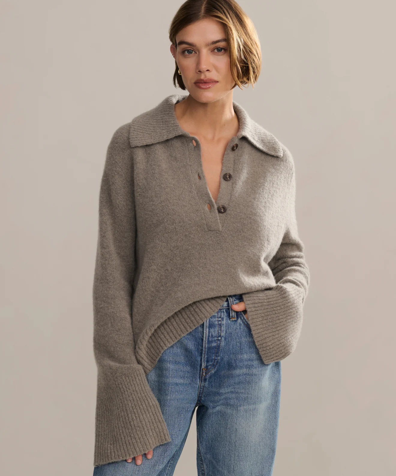 Cashmere Stevie Polo - Image 2