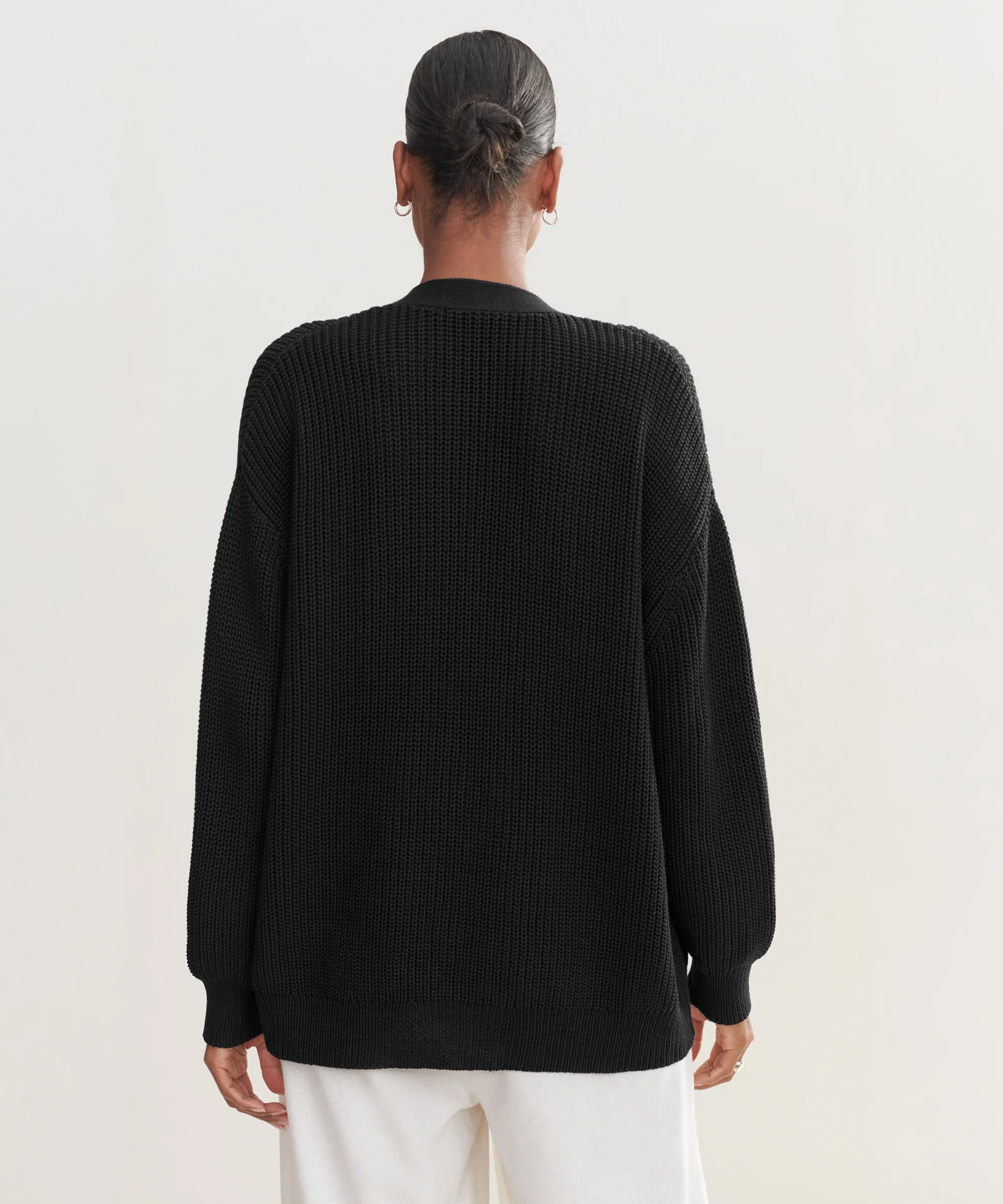 Cotton Cocoon Cardigan - Image 4