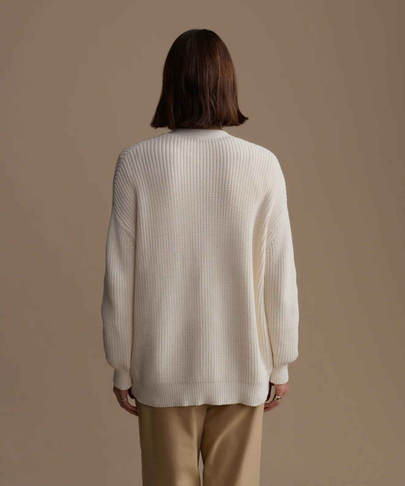 Cotton Cocoon Cardigan - Image 6