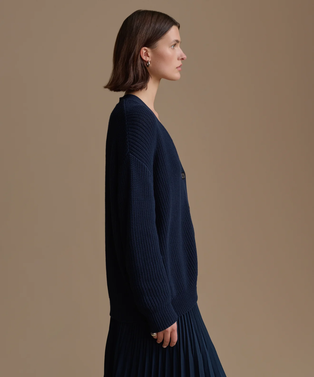 Cotton Cocoon Cardigan - Image 4