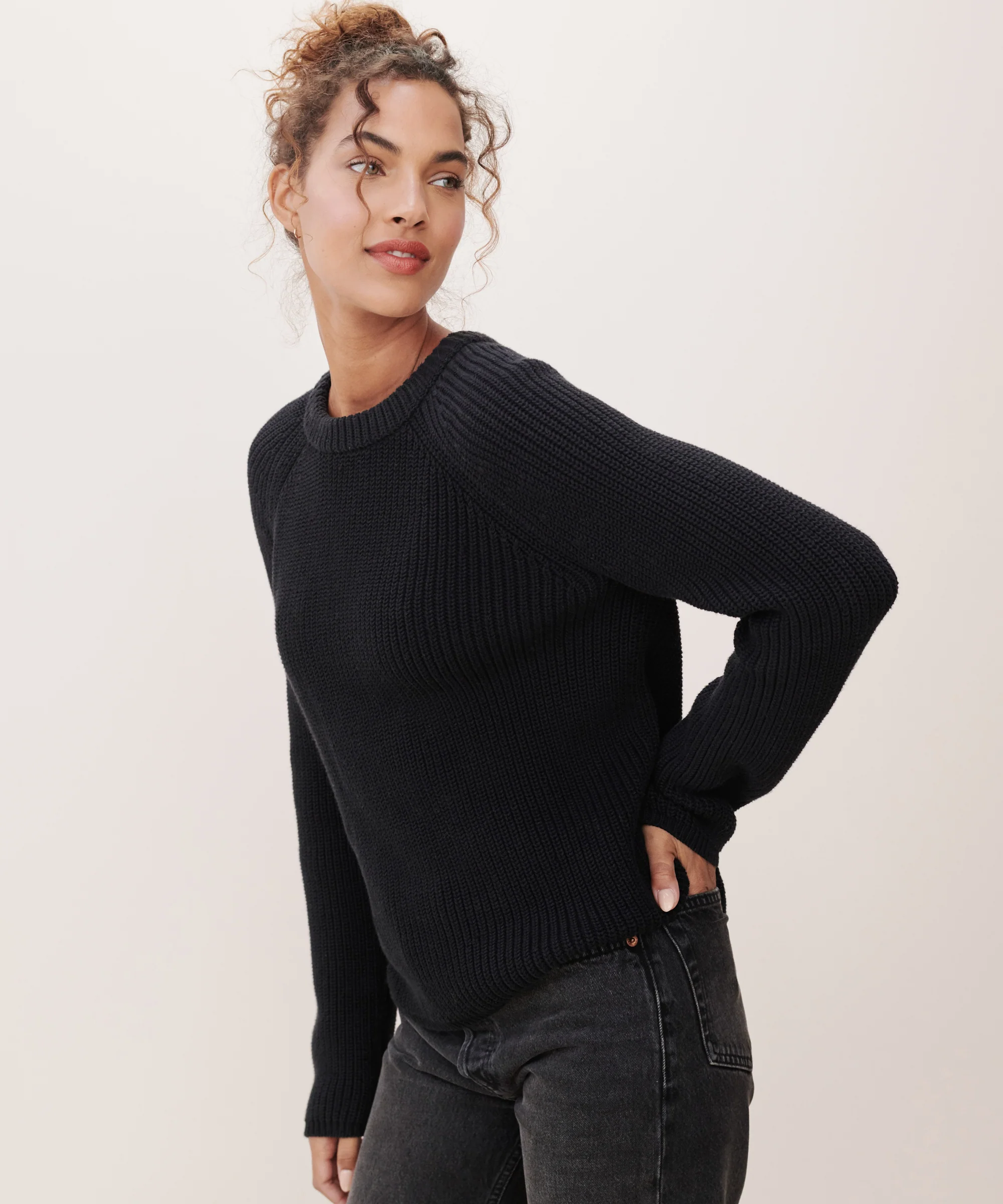 Cotton Fisherman Sweater - Image 3