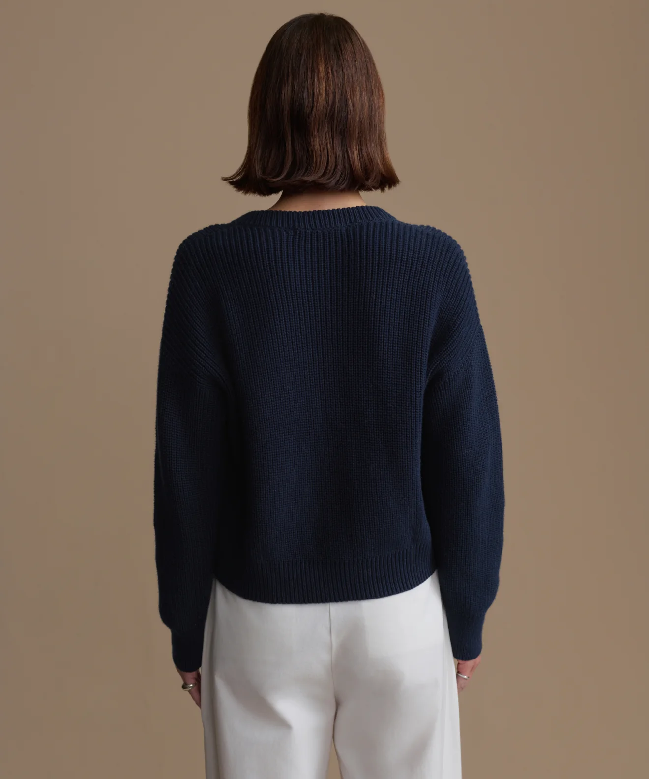 Cotton Hayes Crewneck Cardigan - Image 6