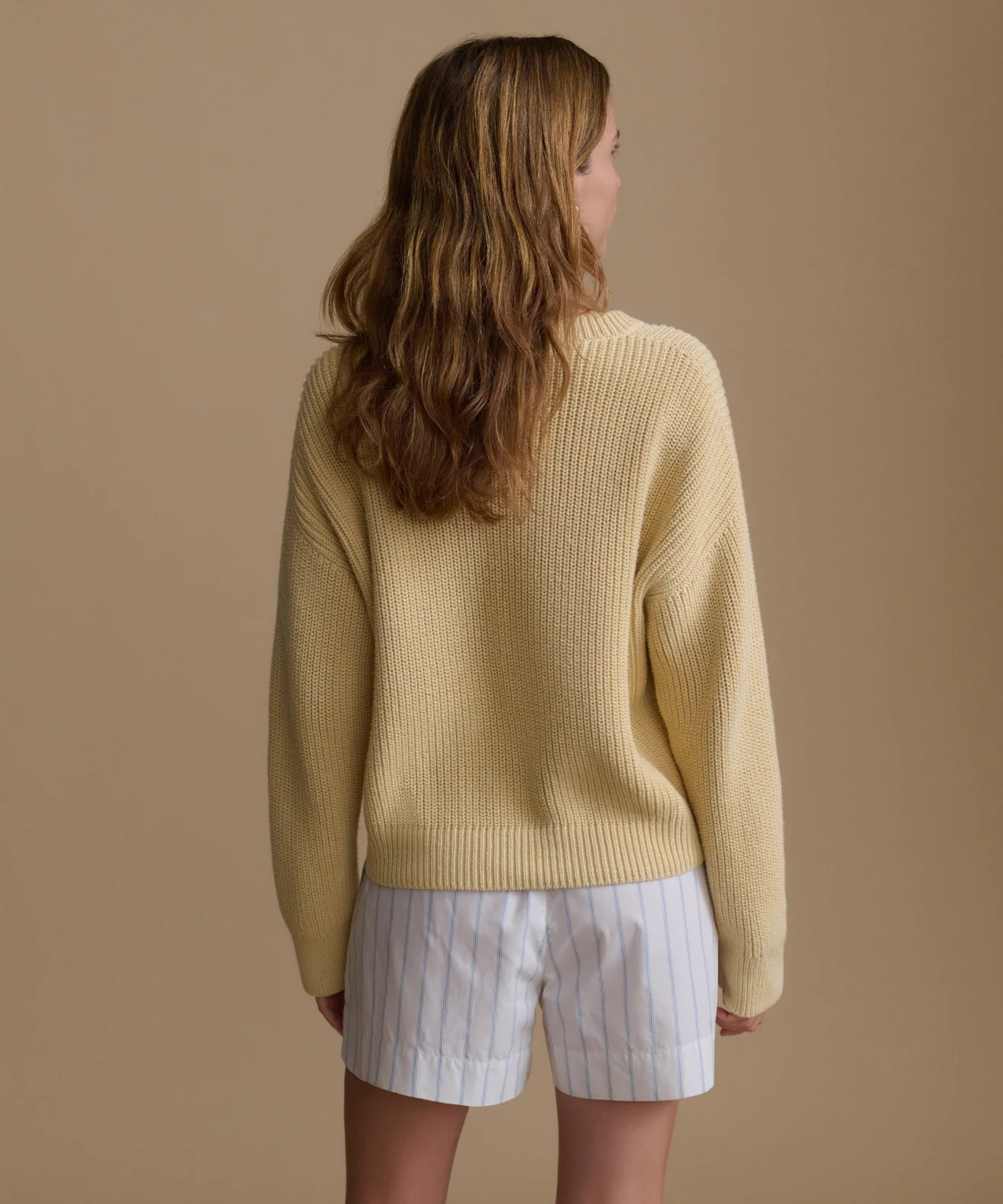 Cotton Hayes Crewneck Cardigan - Image 3
