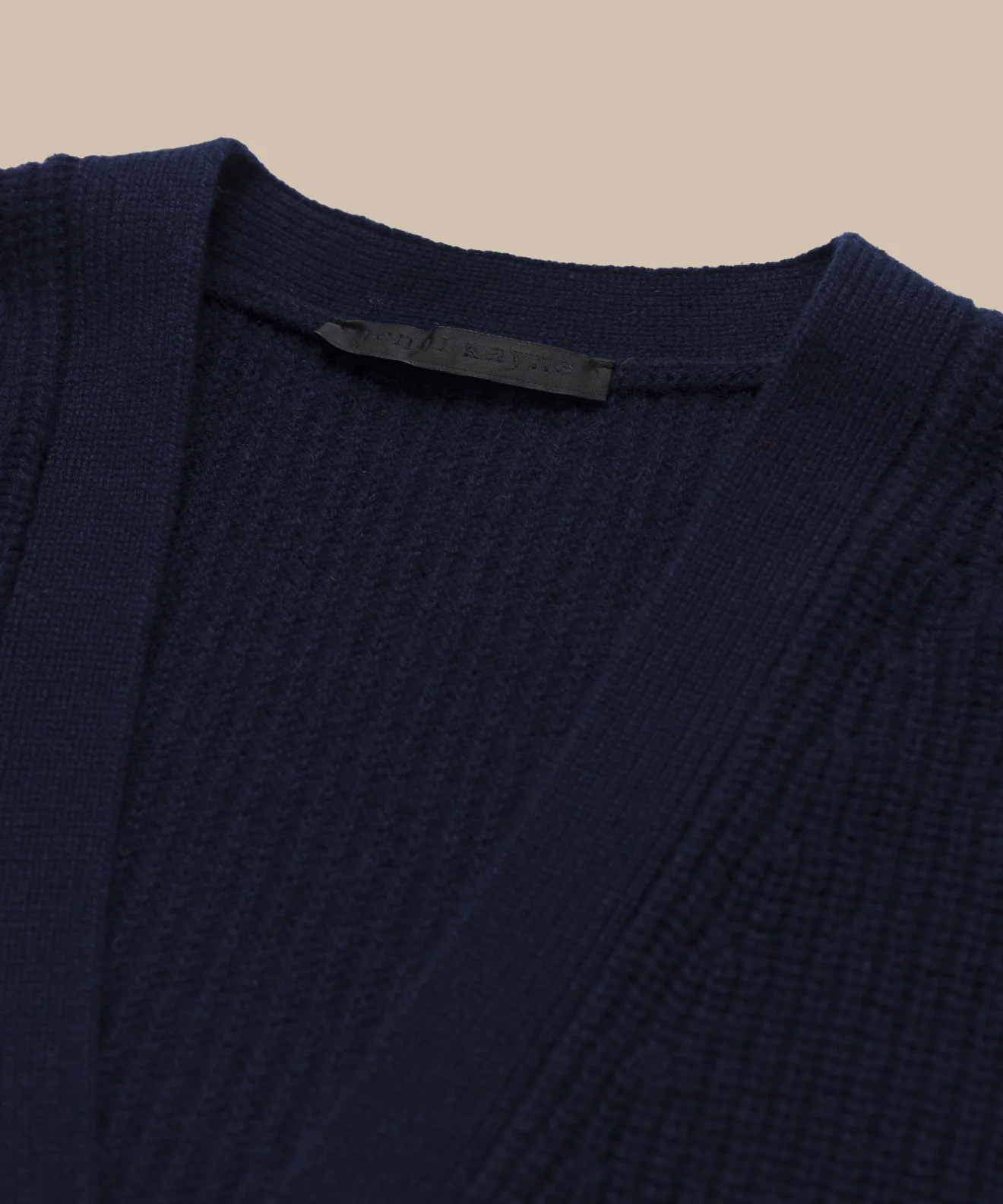 Cropped Cashmere Cocoon Cardigan - Image 6