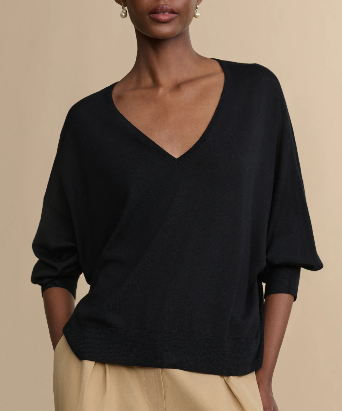 Dree V-Neck Sweater - Image 3