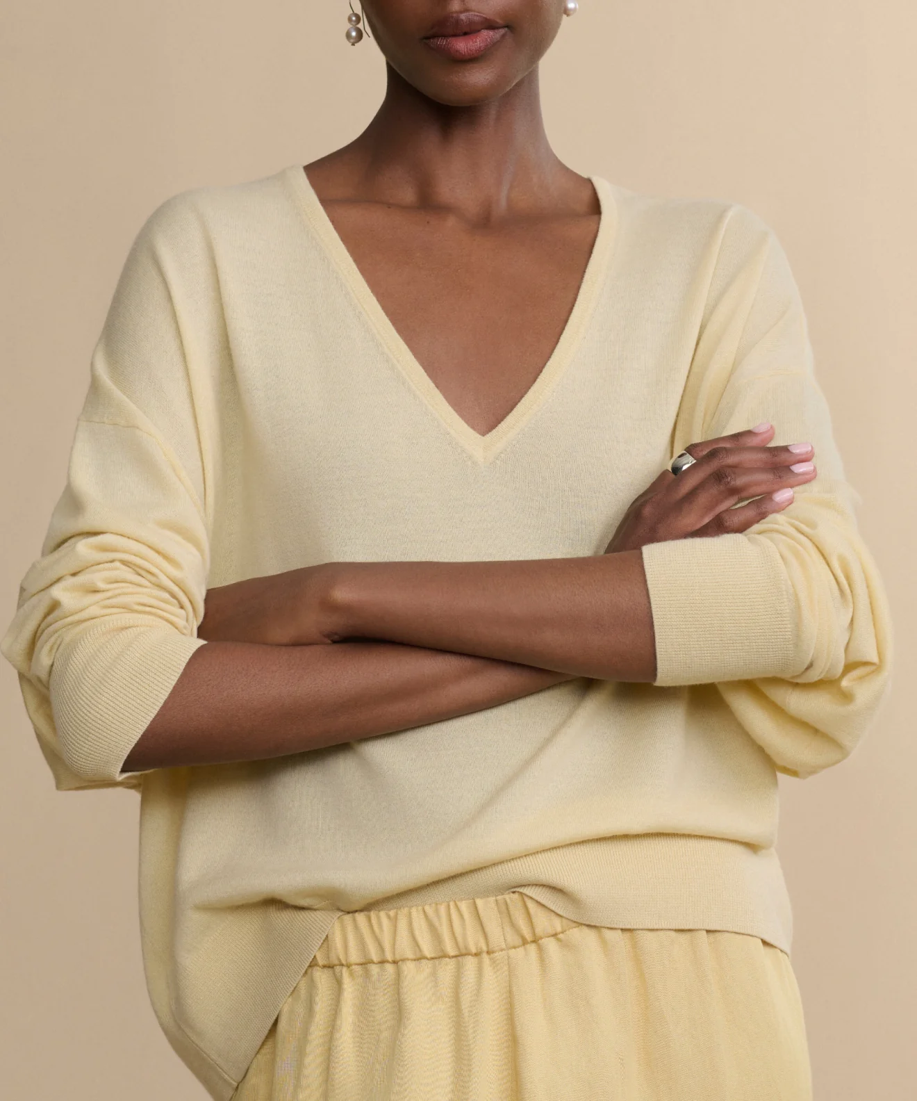 Dree V-Neck Sweater - Image 3