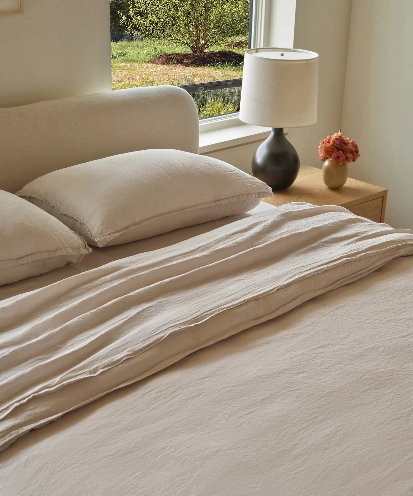 Dusk Linen Duvet Cover - Image 2