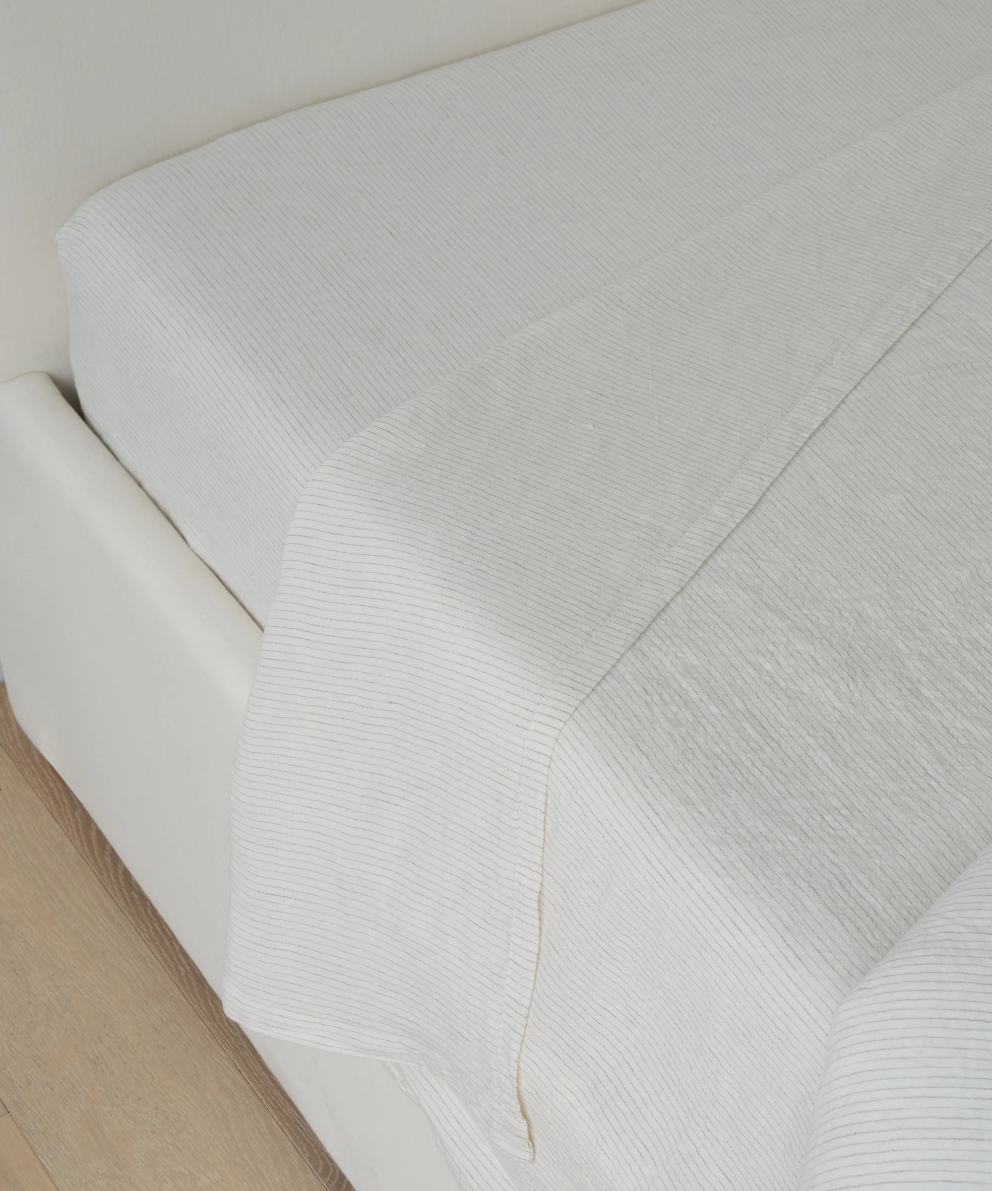 Dusk Linen Flat Sheet - Image 3