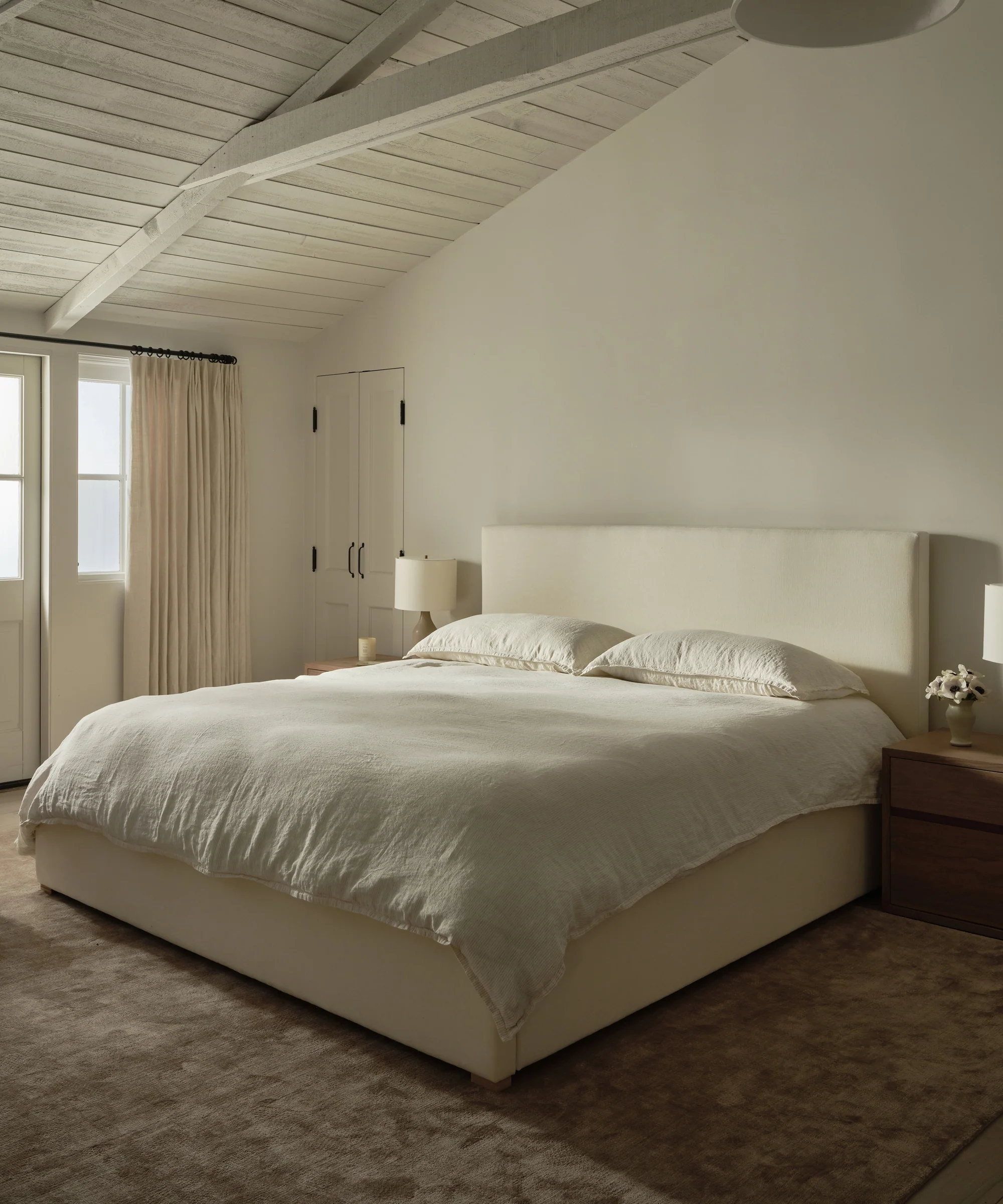Dusk Linen Flat Sheet - Image 4