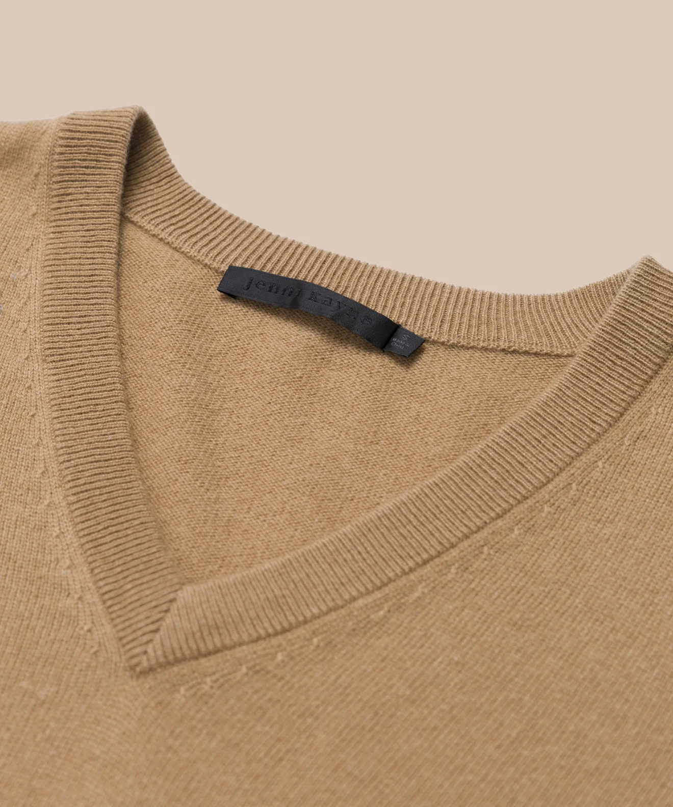 Flynn Cashmere V-Neck - Image 6