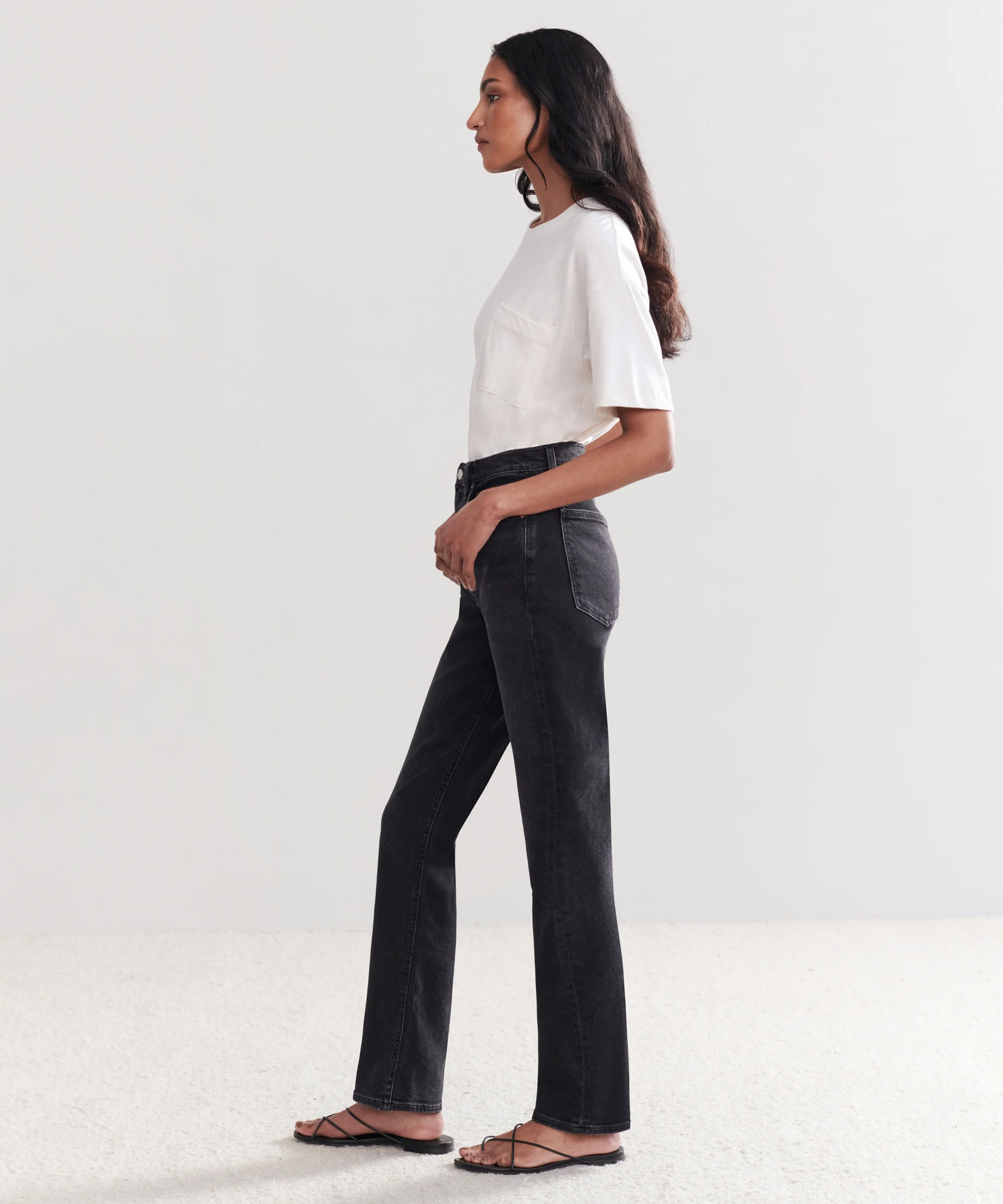 High Rise Stovepipe Jean - Image 3
