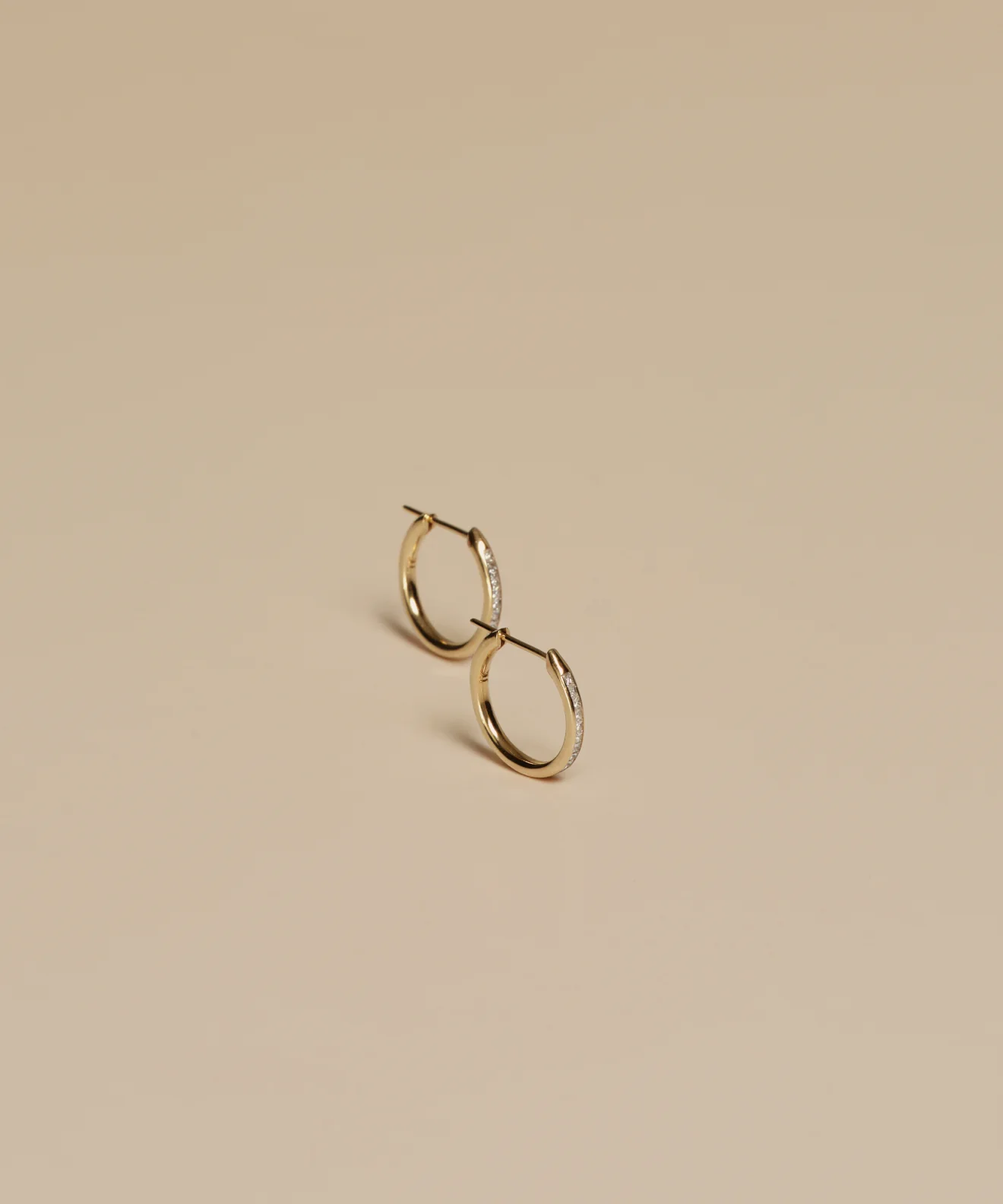 Iris Diamond Hoops - Image 3