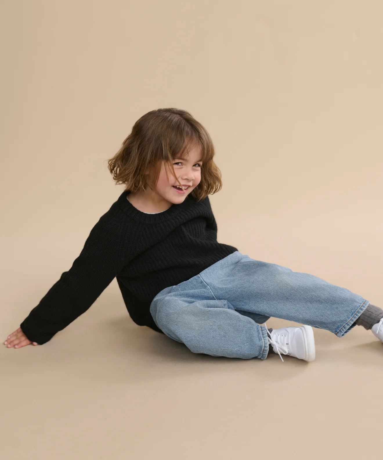 Kids' Cashmere Fisherman - Image 2