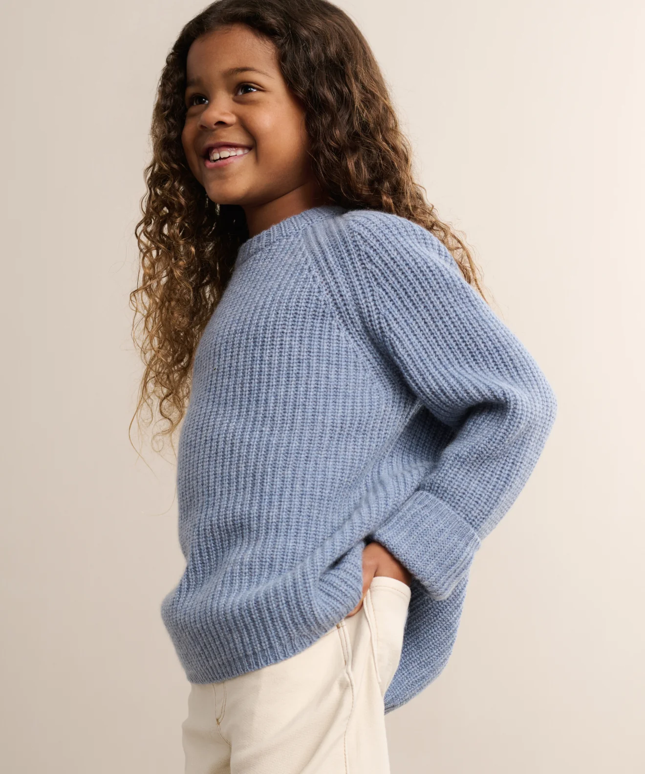 Kids' Cashmere Fisherman - Image 3