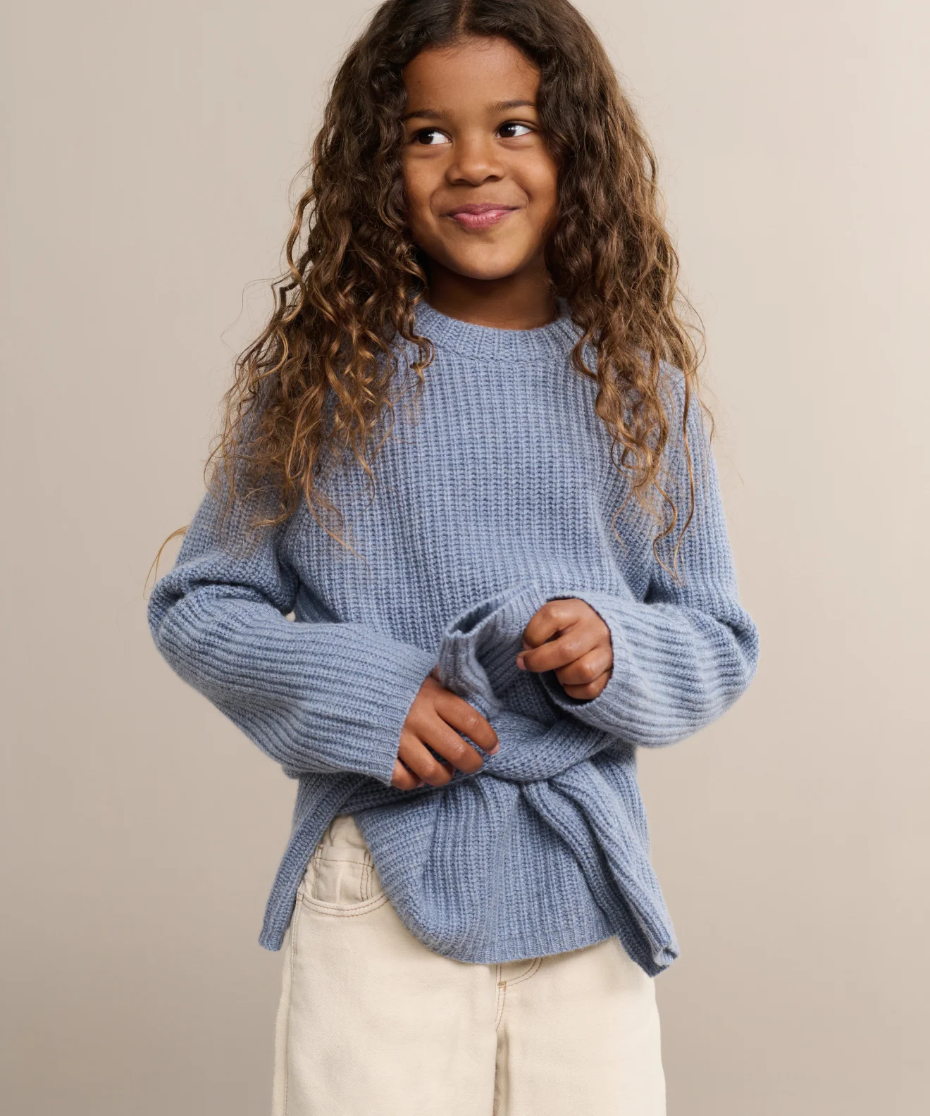Kids' Cashmere Fisherman - Image 4