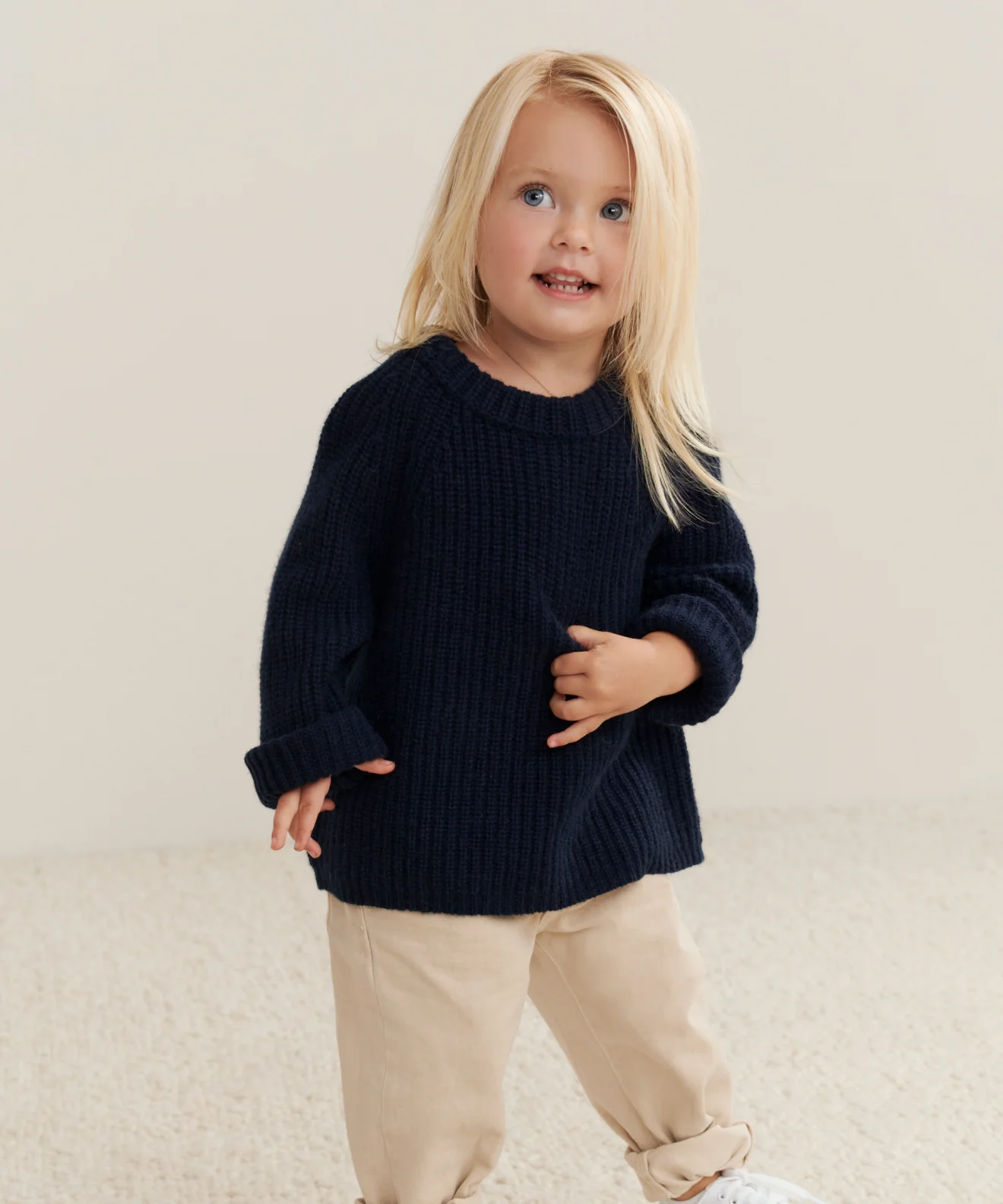 Kids' Cashmere Fisherman - Image 3