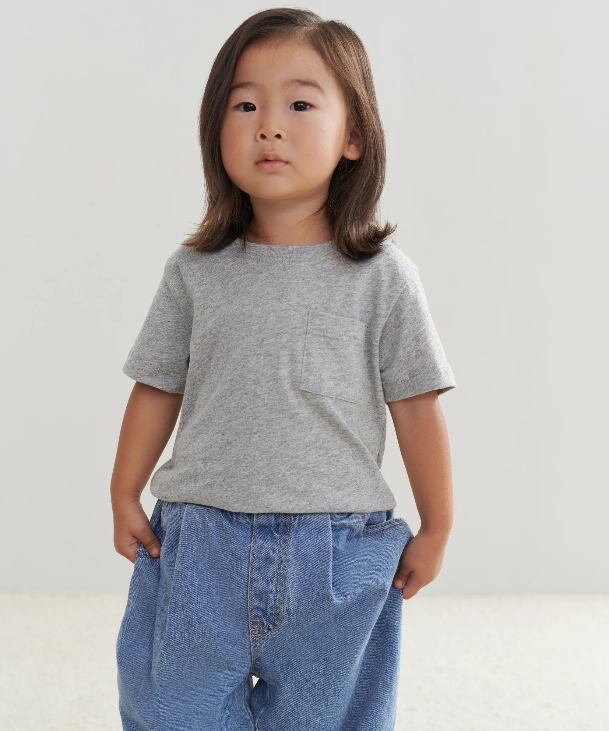 Kids' Vintage Pocket Tee - Image 2
