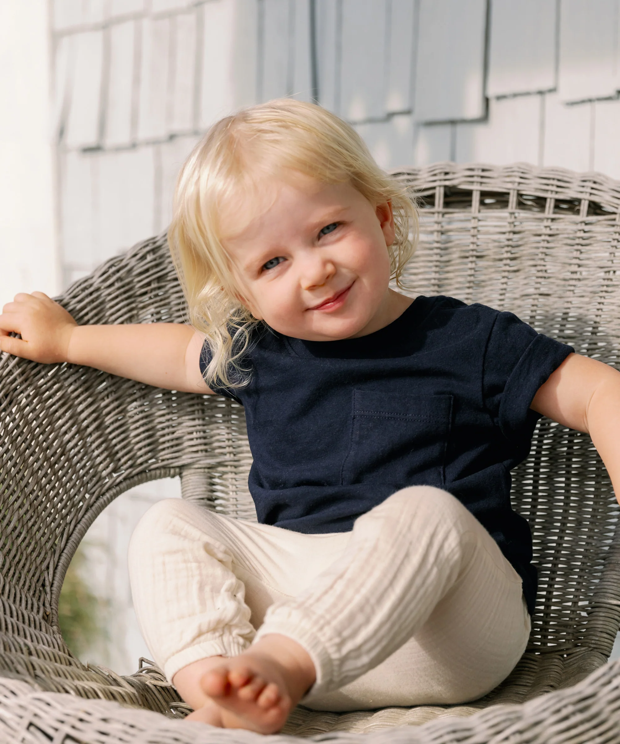 Kids' Vintage Pocket Tee - Image 2