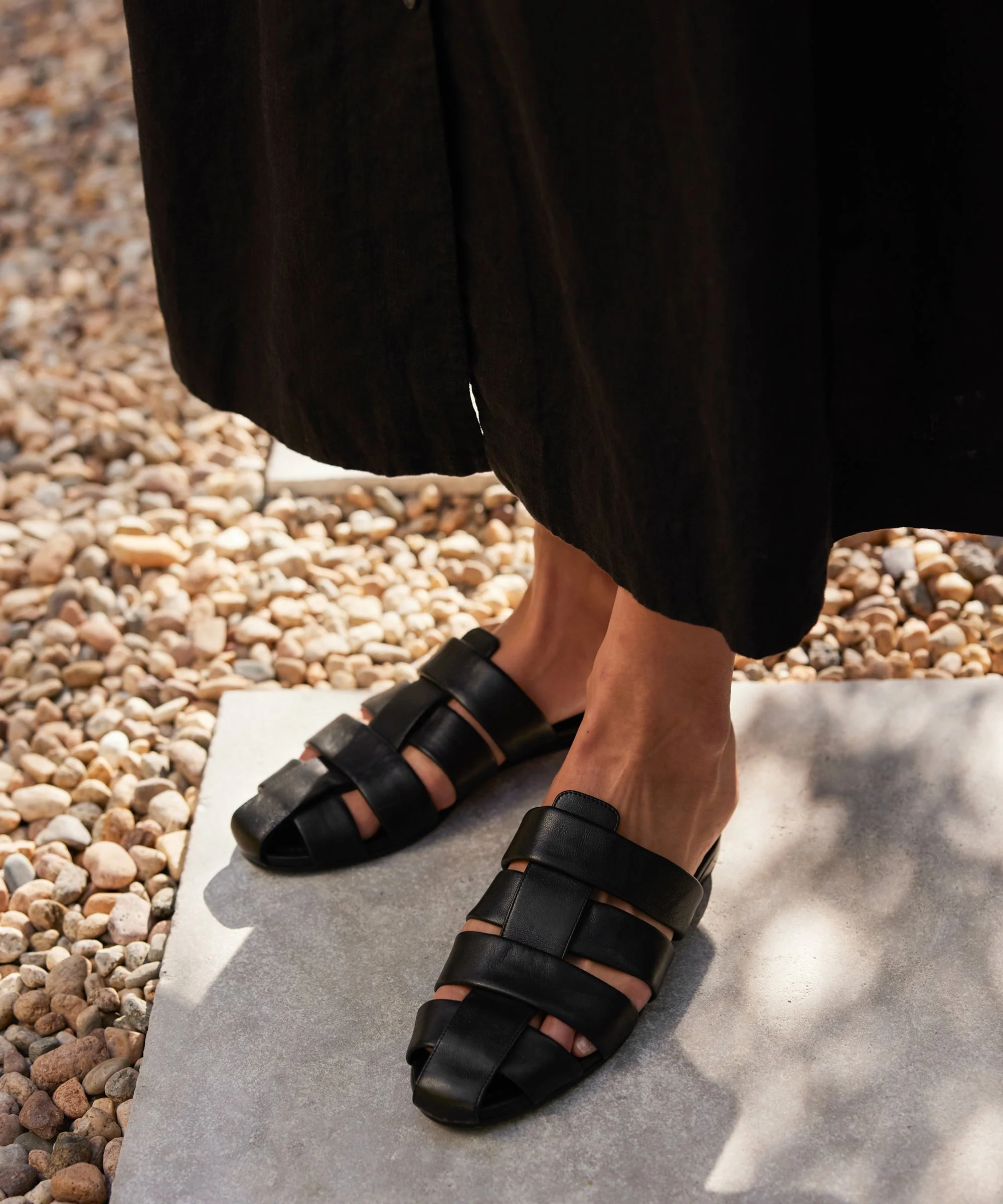 Leather Camilla Mule - Image 3