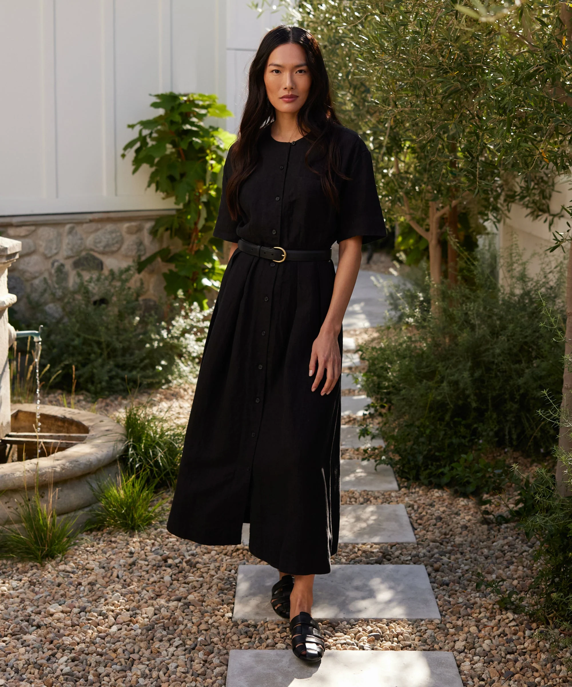 Leather Camilla Mule - Image 4