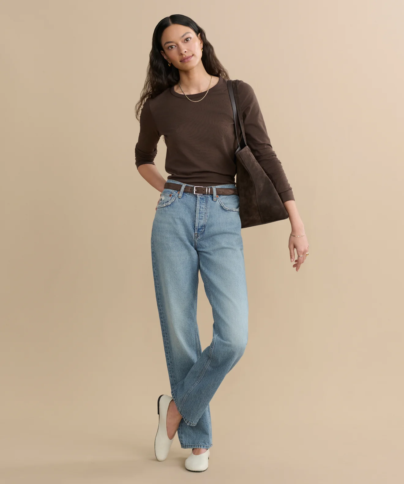 Long-Sleeve Slim Tee