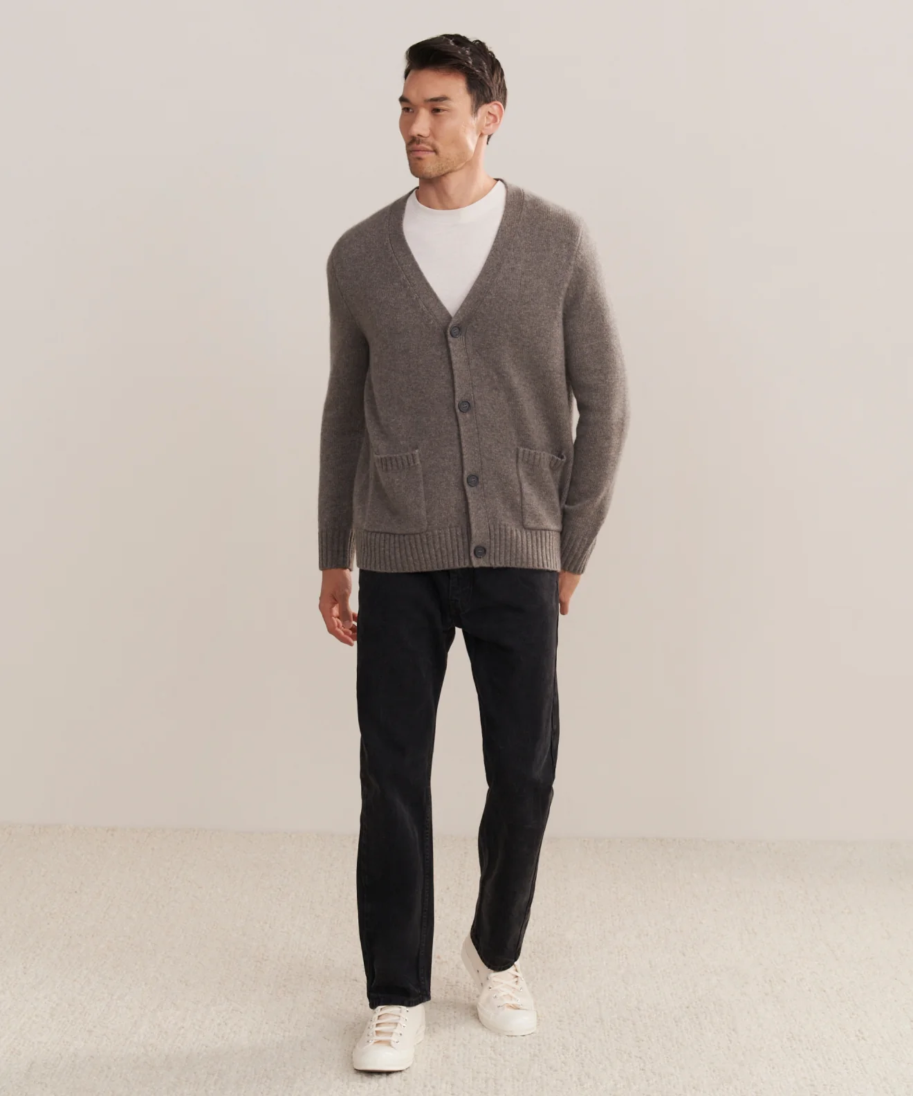 Men's Cashmere Cardigan - Image 2