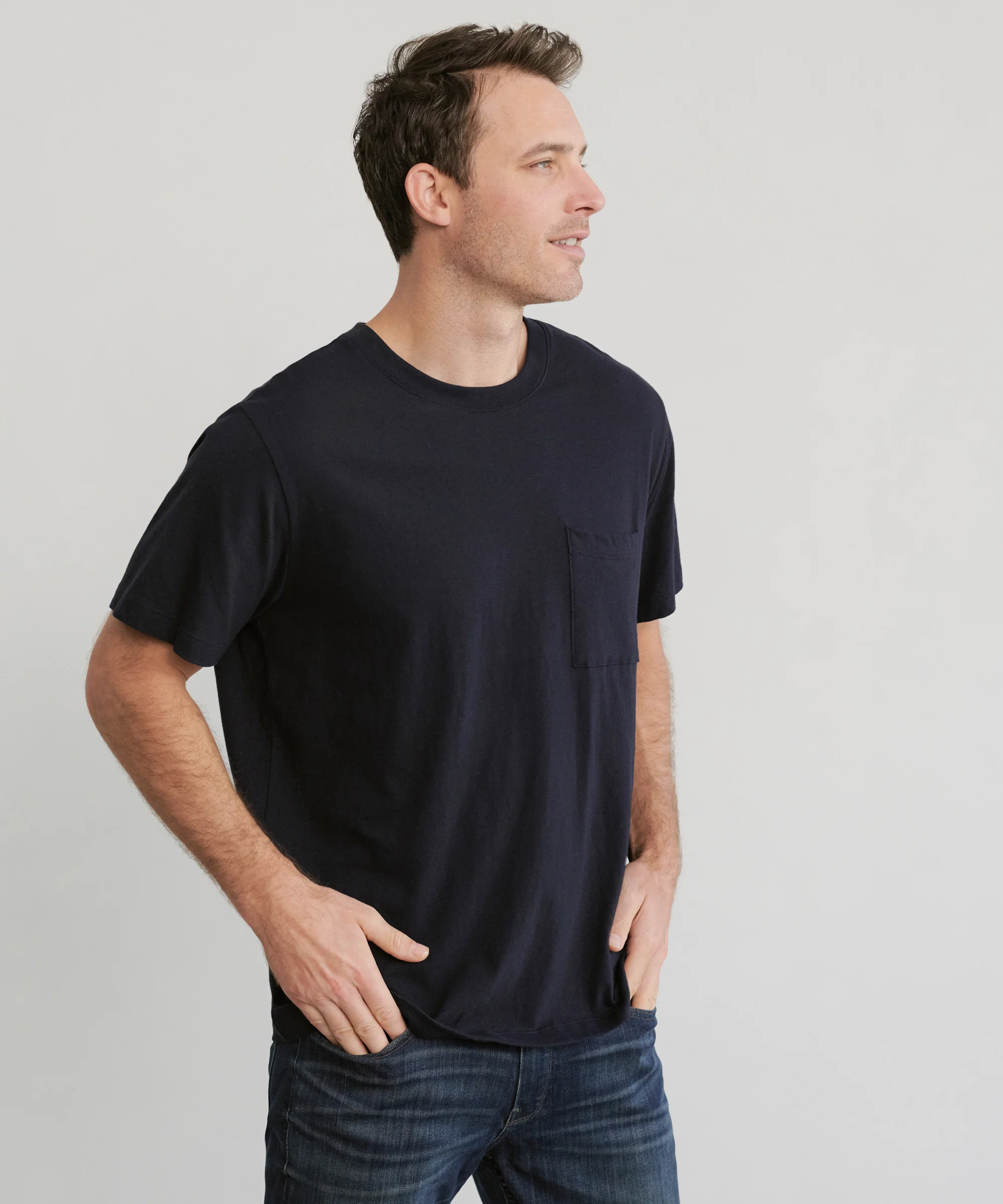 Men's Vintage Pocket Tee - Image 3