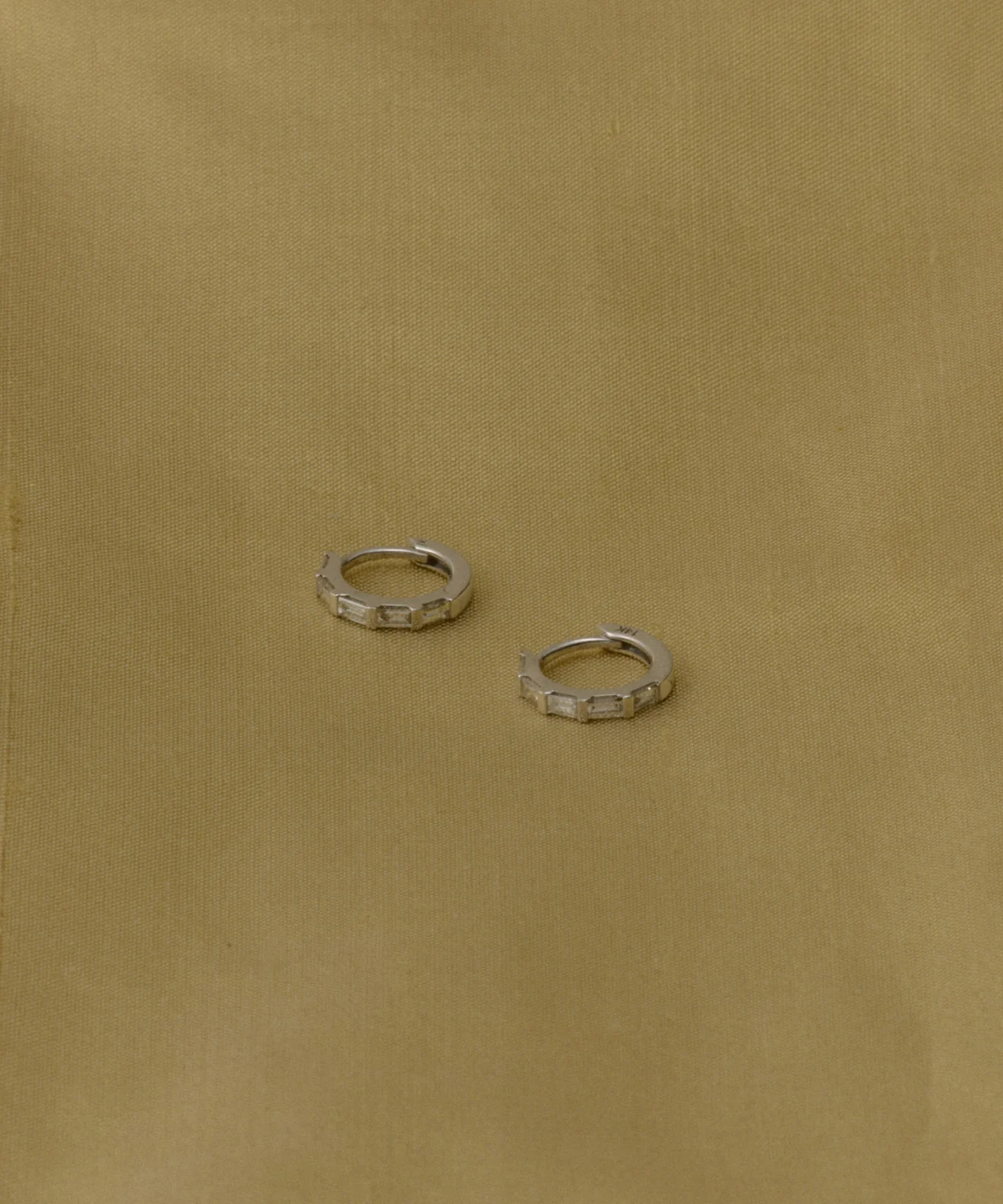 Merit Baguette Hoops - Image 4