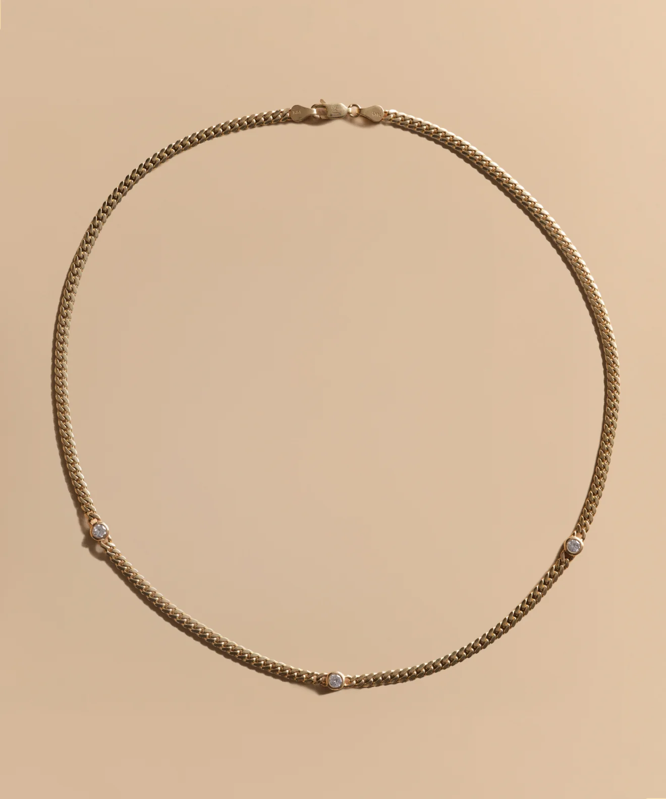 Merit Round Cut Diamond Necklace - Image 5