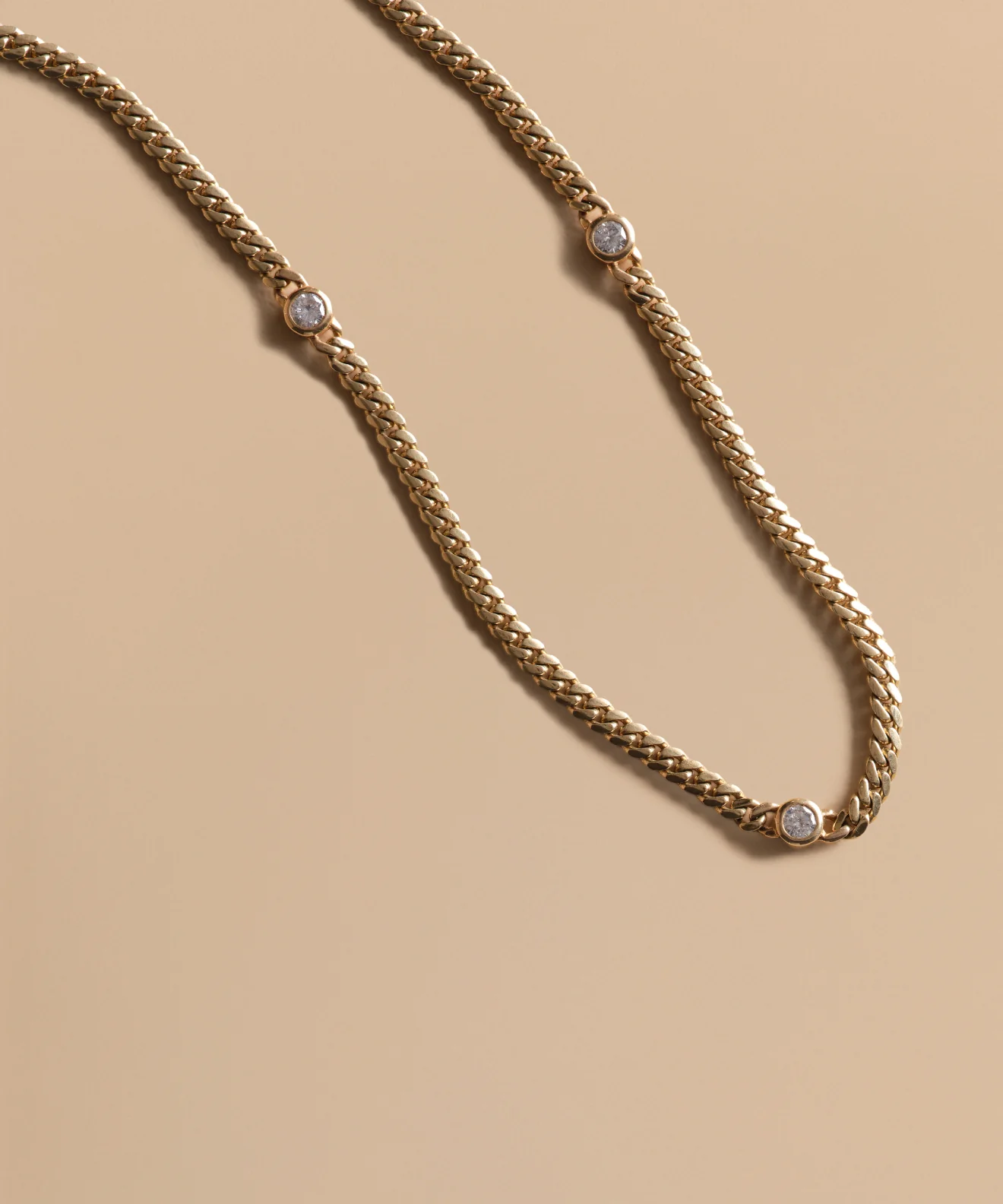 Merit Round Cut Diamond Necklace - Image 6