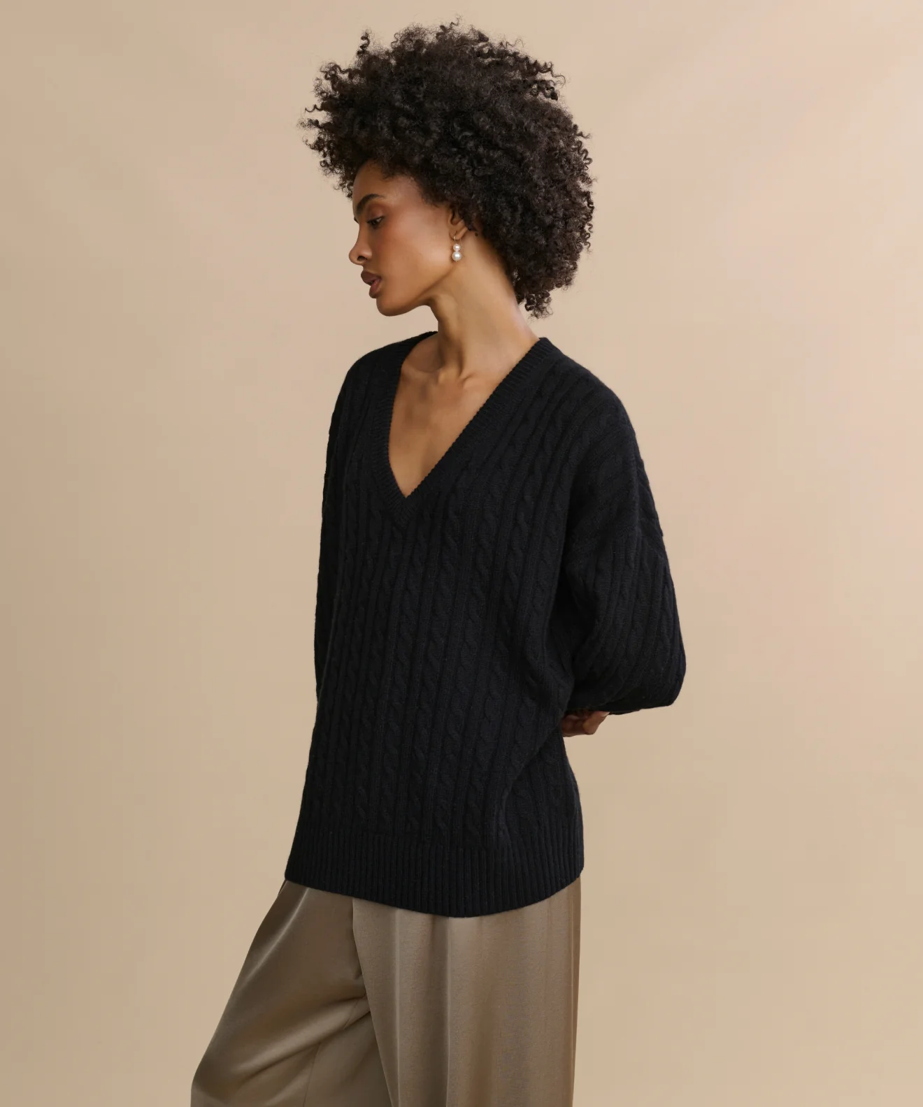 Nell V-Neck Sweater - Image 4