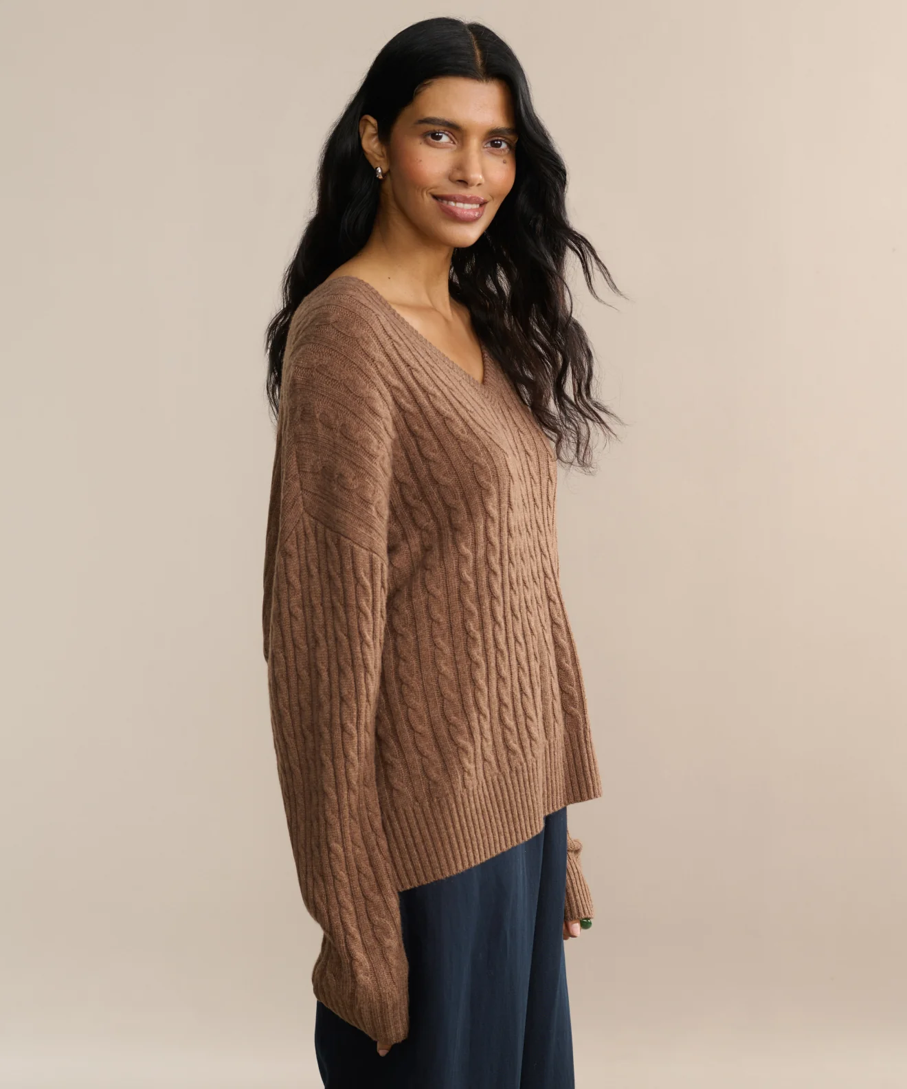 Nell V-Neck Sweater - Image 3