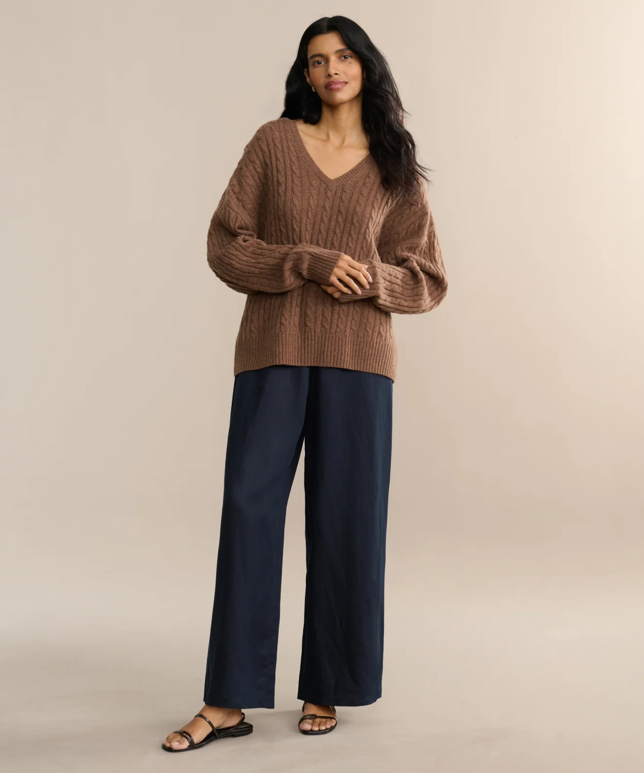 Nell V-Neck Sweater - Image 5